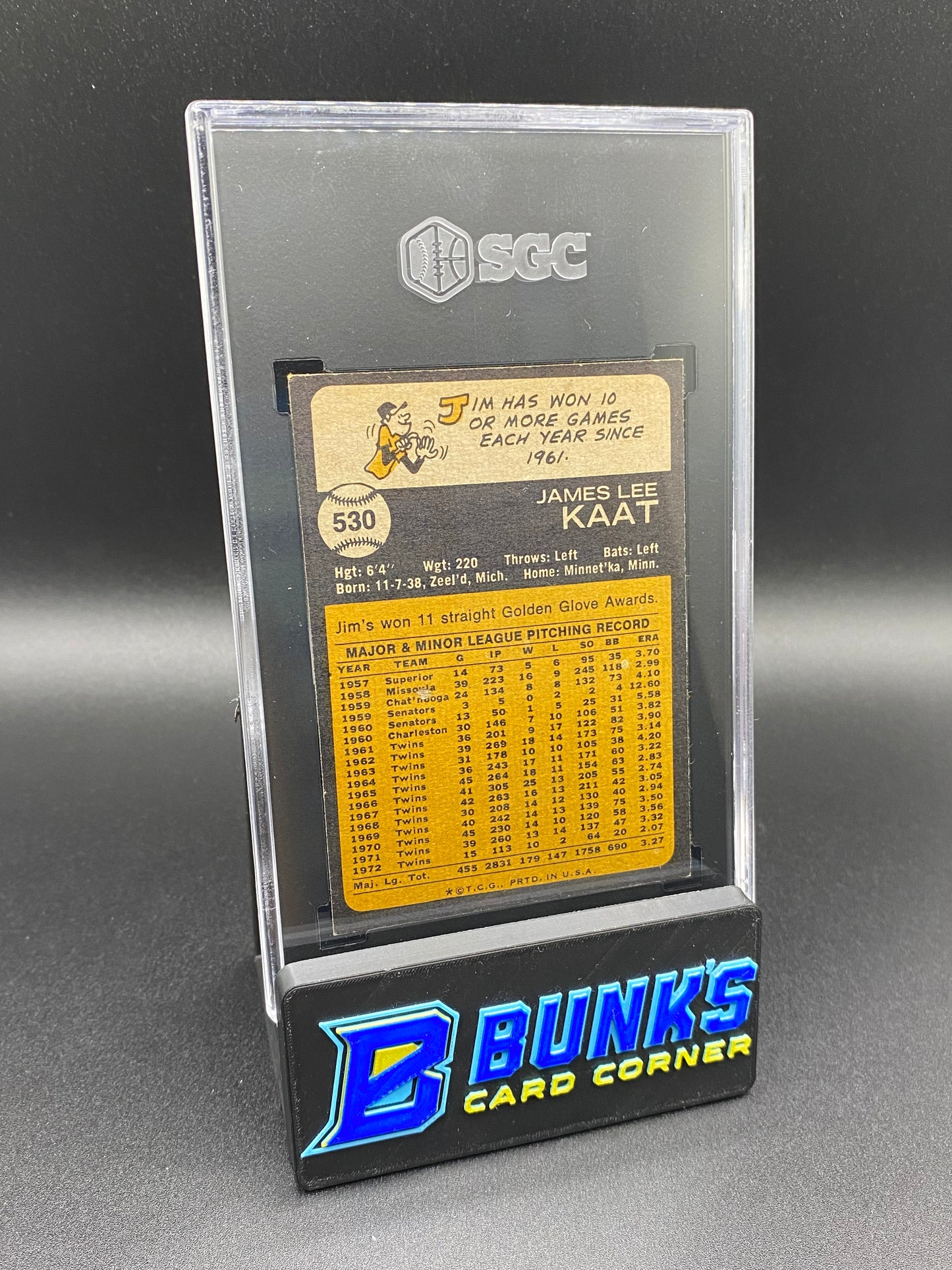 1973 Jim Kaat SGC 4.5