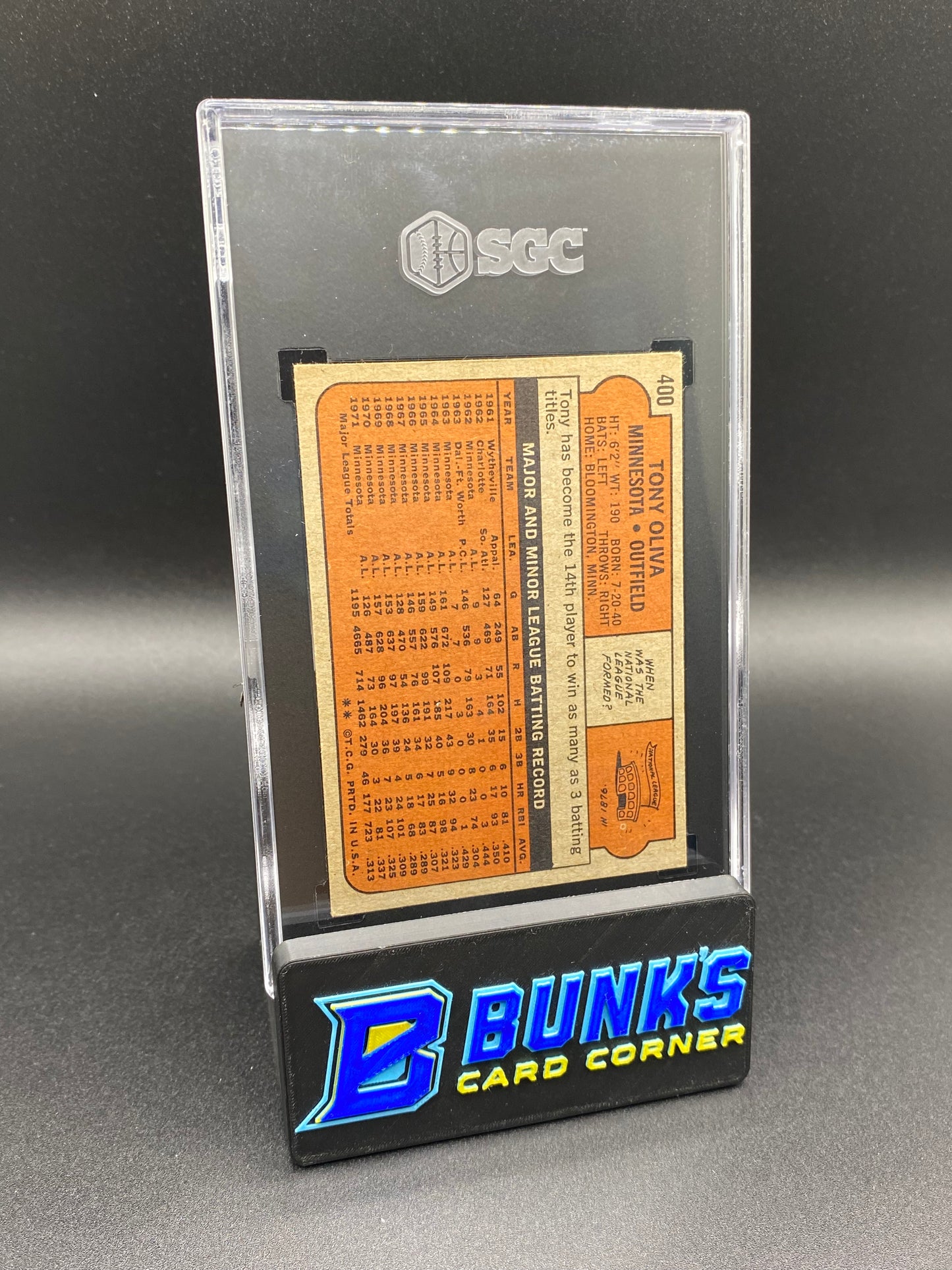 1972 Tony Oliva SGC 5