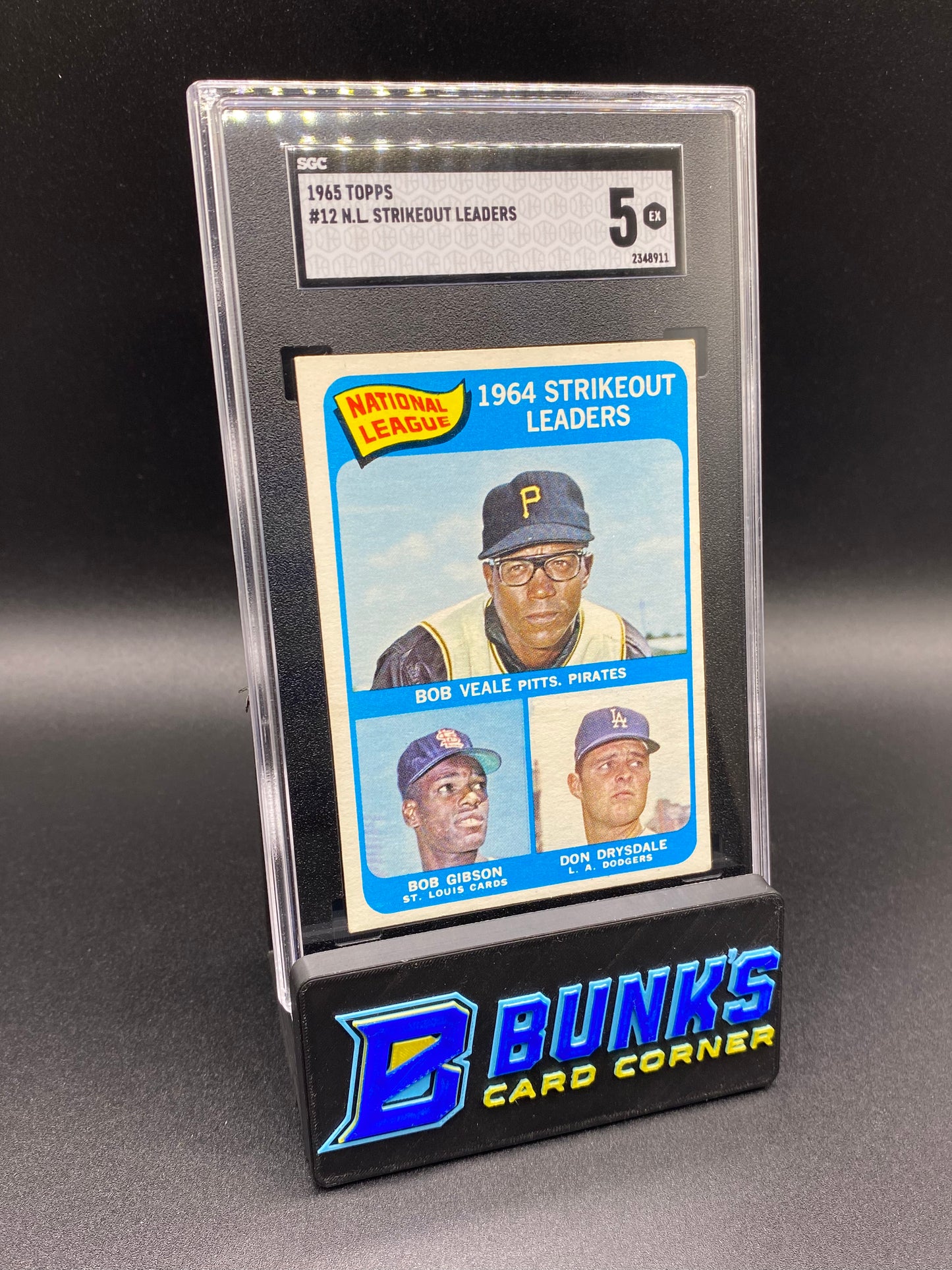 1965 Strikeout Leaders SGC 5