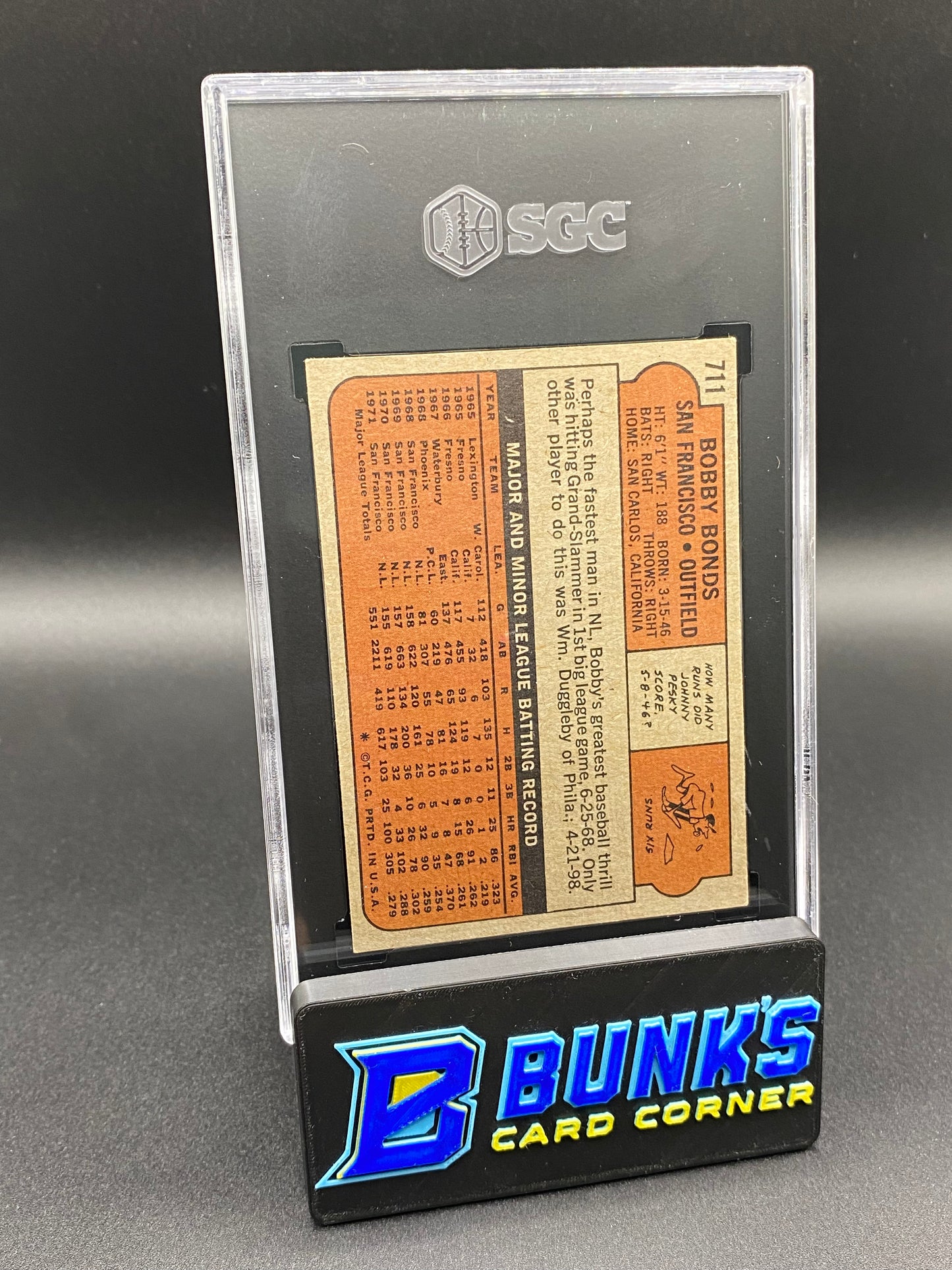 1972 Bill Mazeroski SGC 5