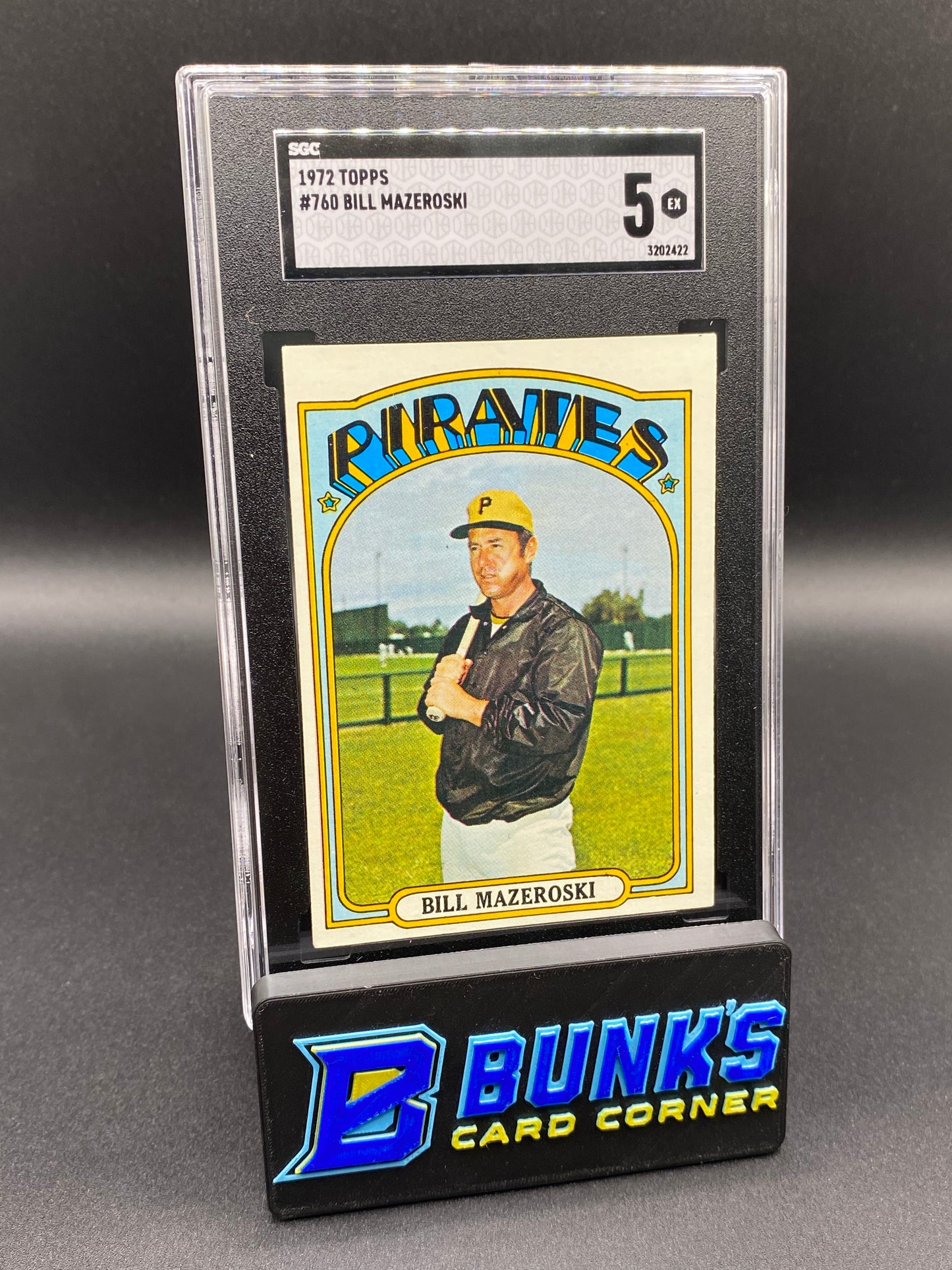 1972 Bill Mazeroski SGC 5