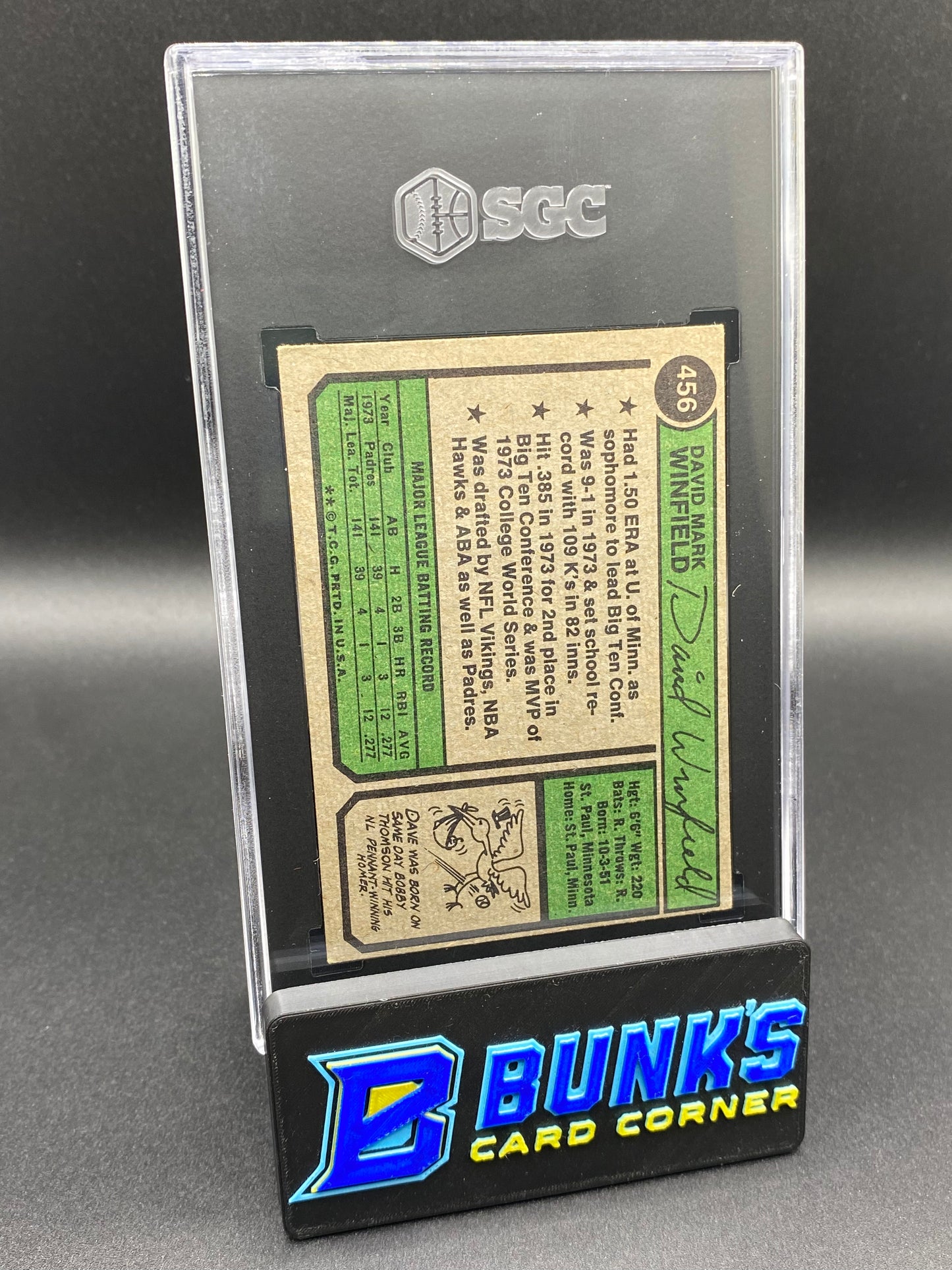 1974 Dave Winfield SGC 6