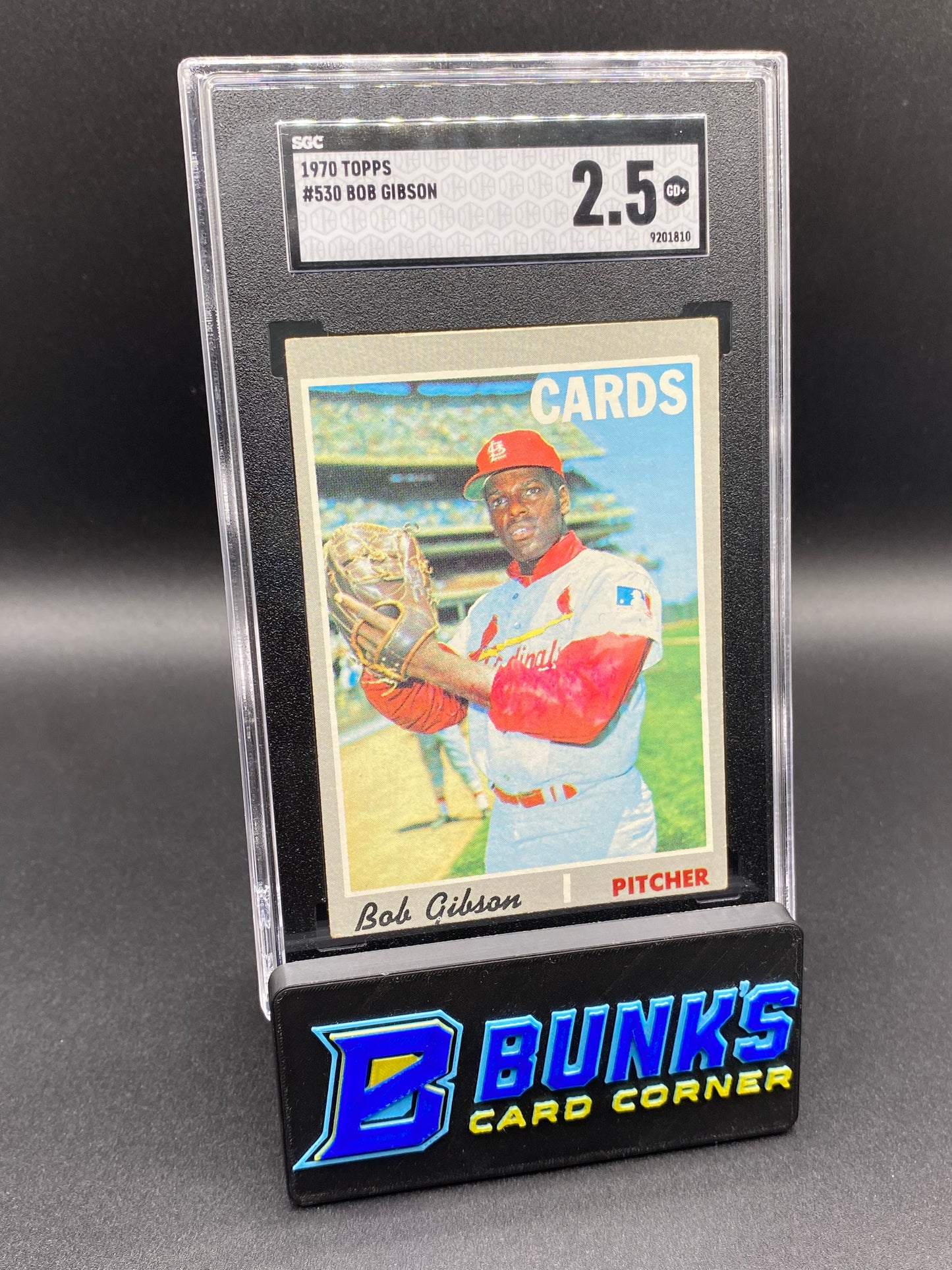 1970 Bob Gibson SGC 2.5