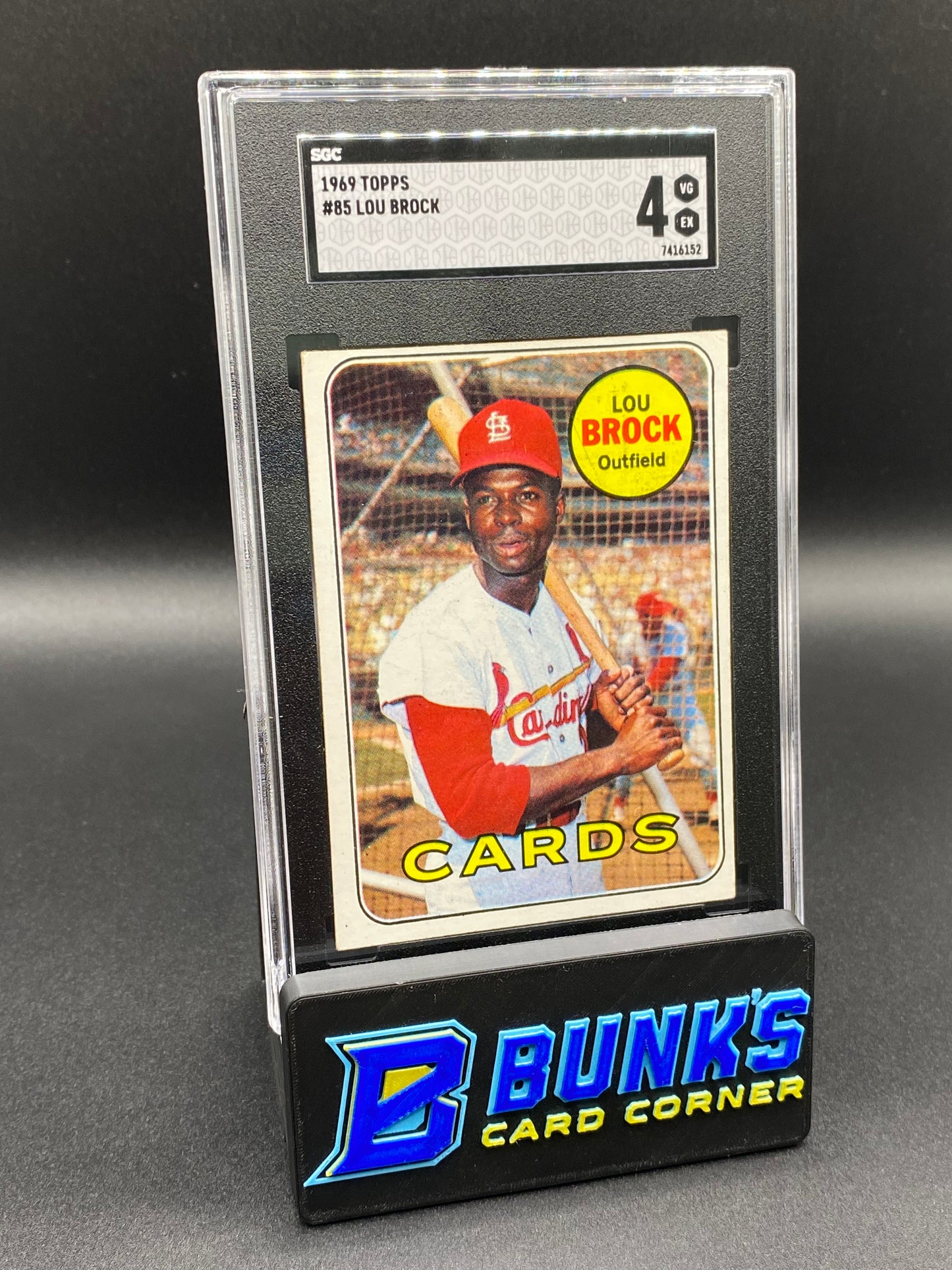 1969 Lou Brock SGC 4