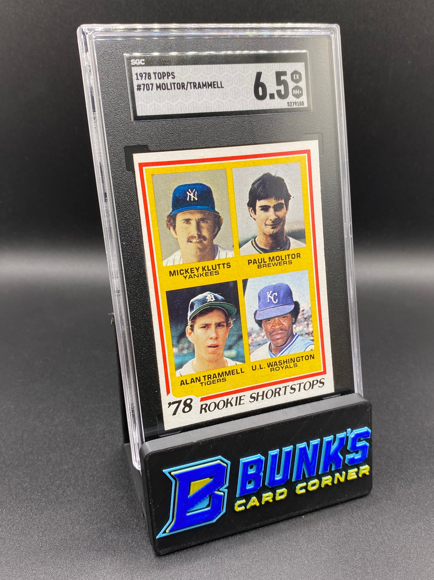 1978 Molitor/Trammell SGC 6.5