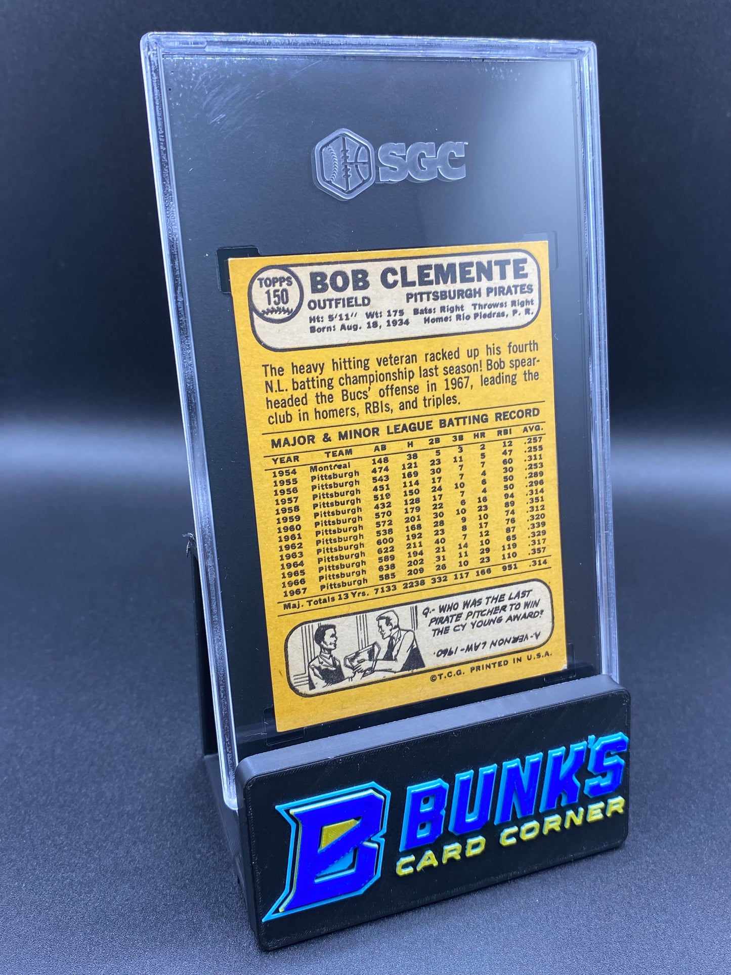 1968 Bob Clemente SGC 4