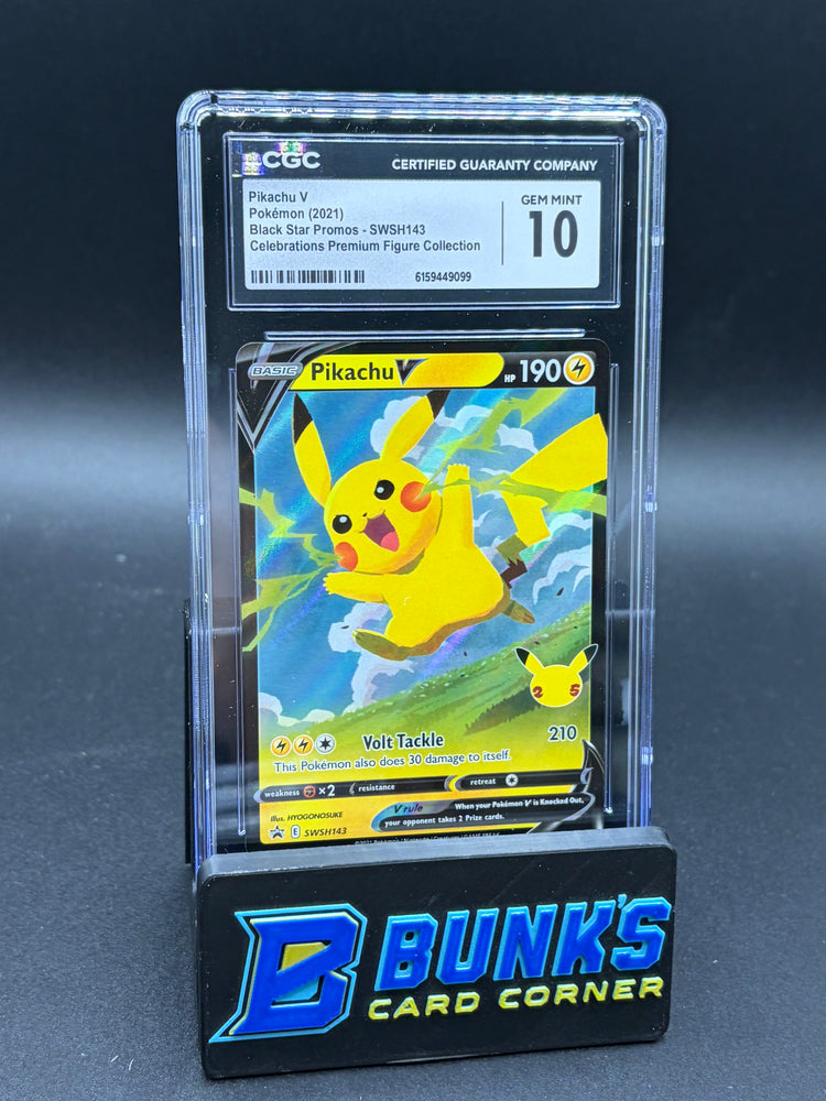 Pikachu V Promo CGC 10