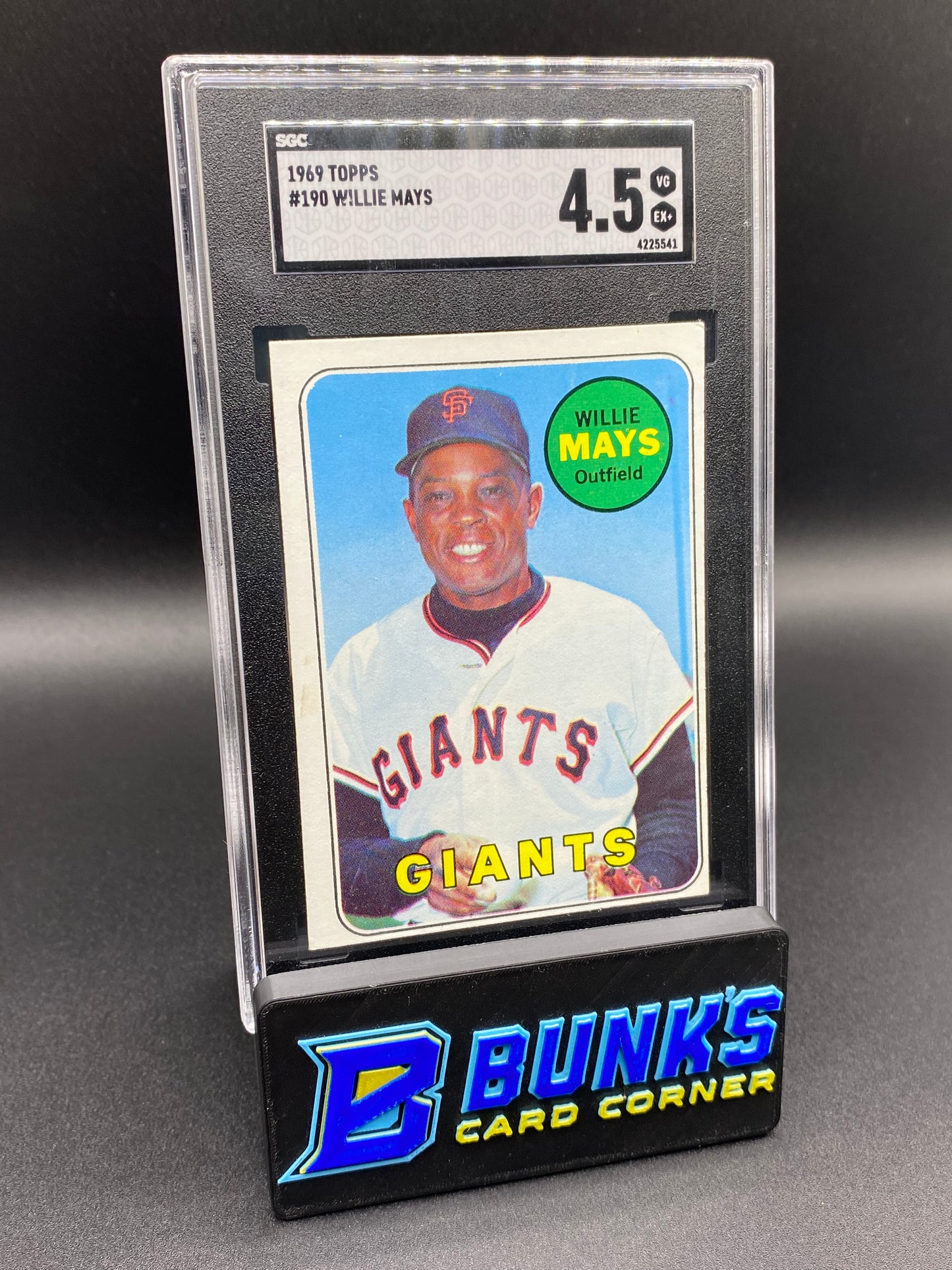 1969 Willie Mays SGC 4.5