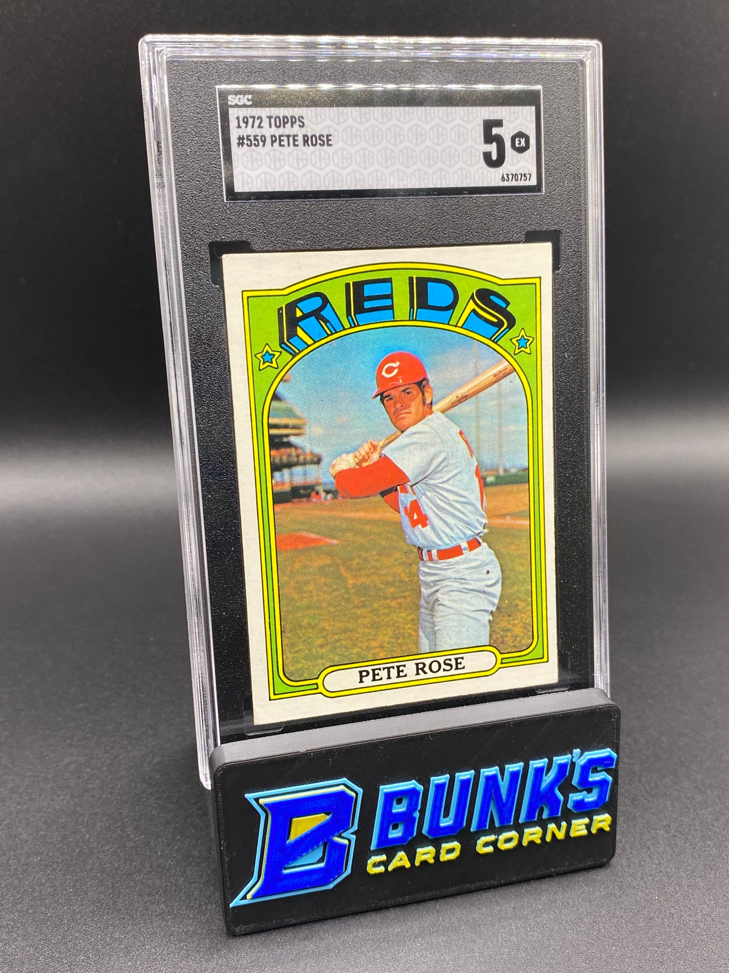 1972 Pete Rose SGC 5