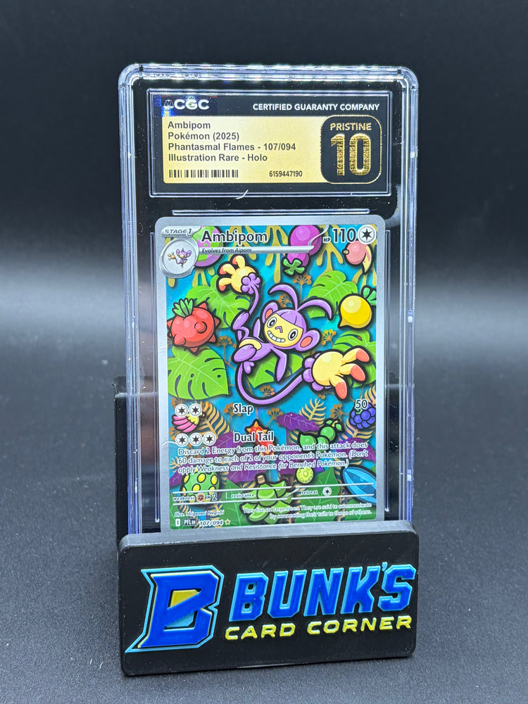 Ambipom Illustration Rare Holo CGC Pristine 10