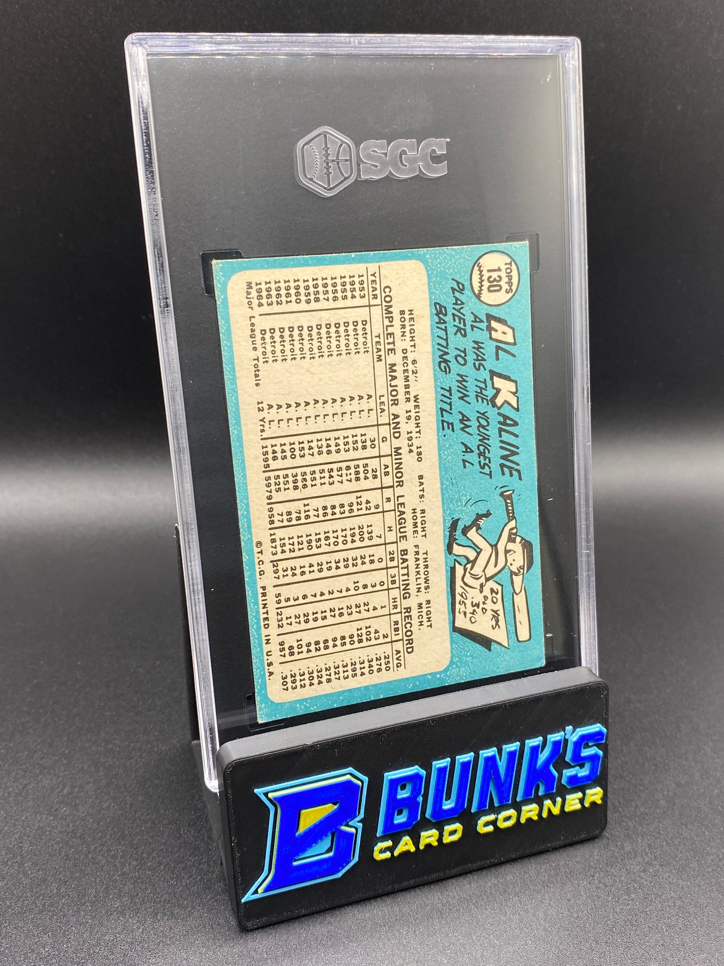 1965 AL Kaline SGC 5