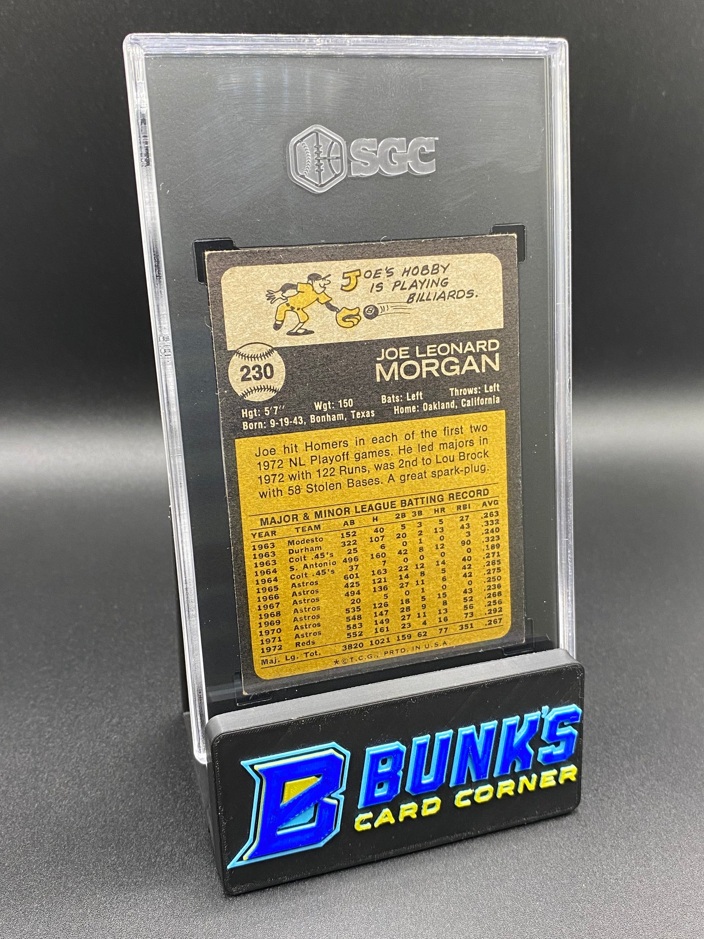 1973 Joe Morgan SGC 5