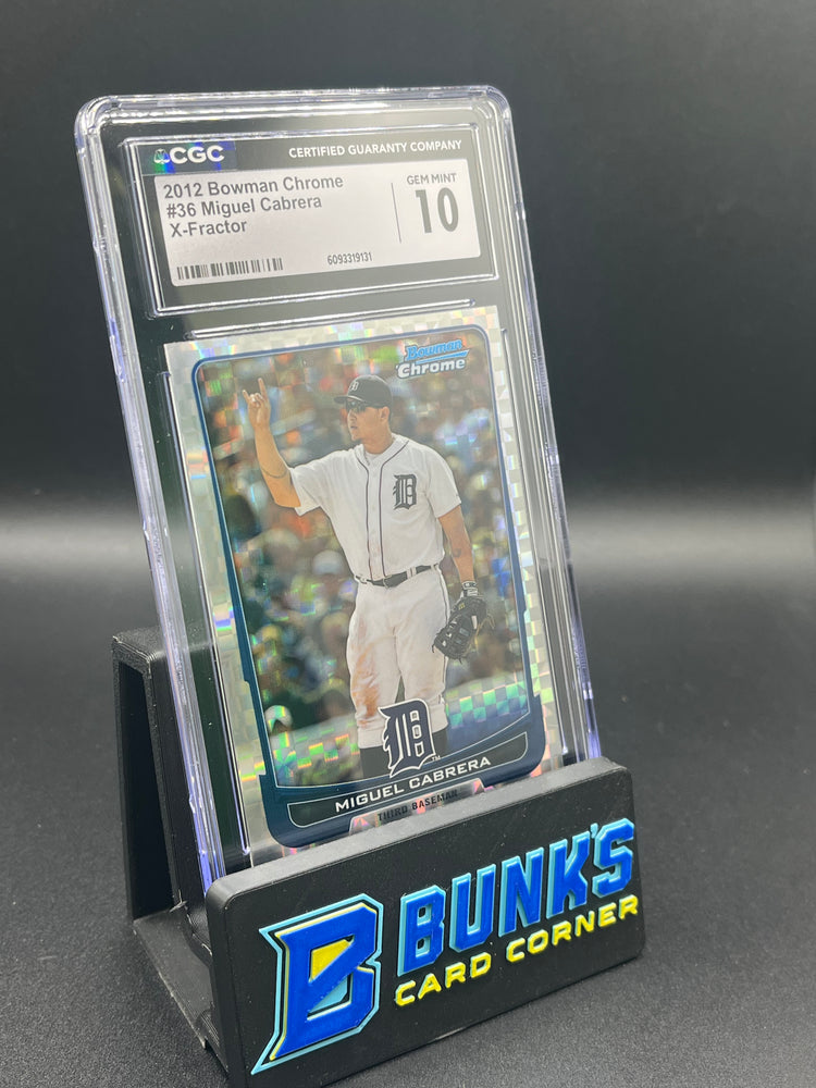 2012 Miguel Cabrera X Factor CGC 10