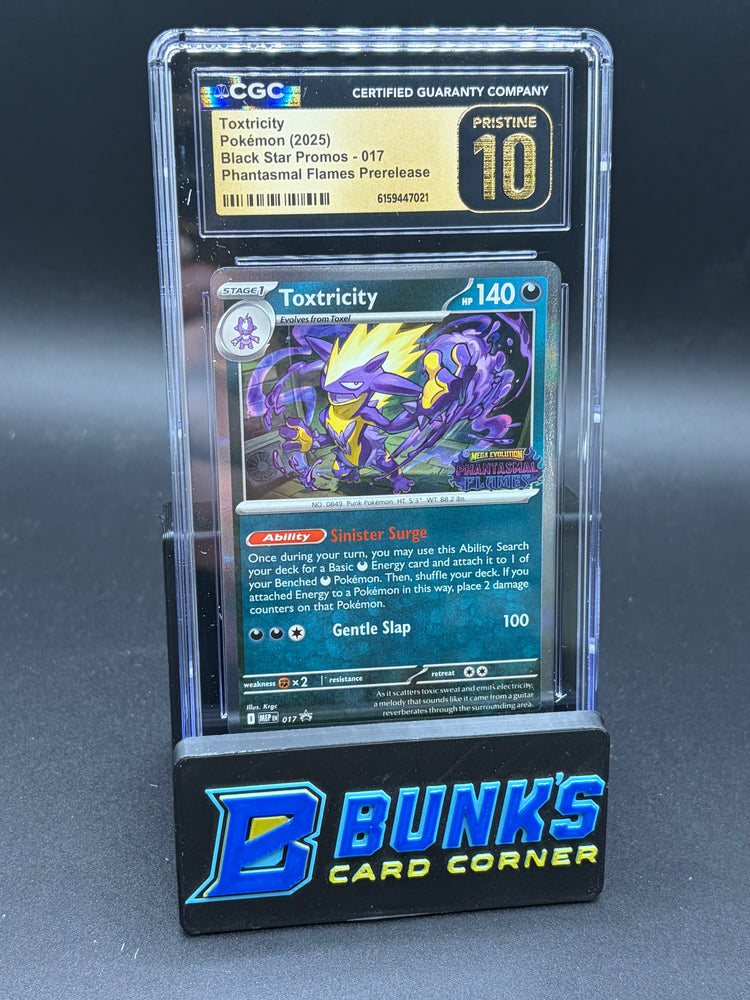 Toxtricity Promo CGC Pristine 10