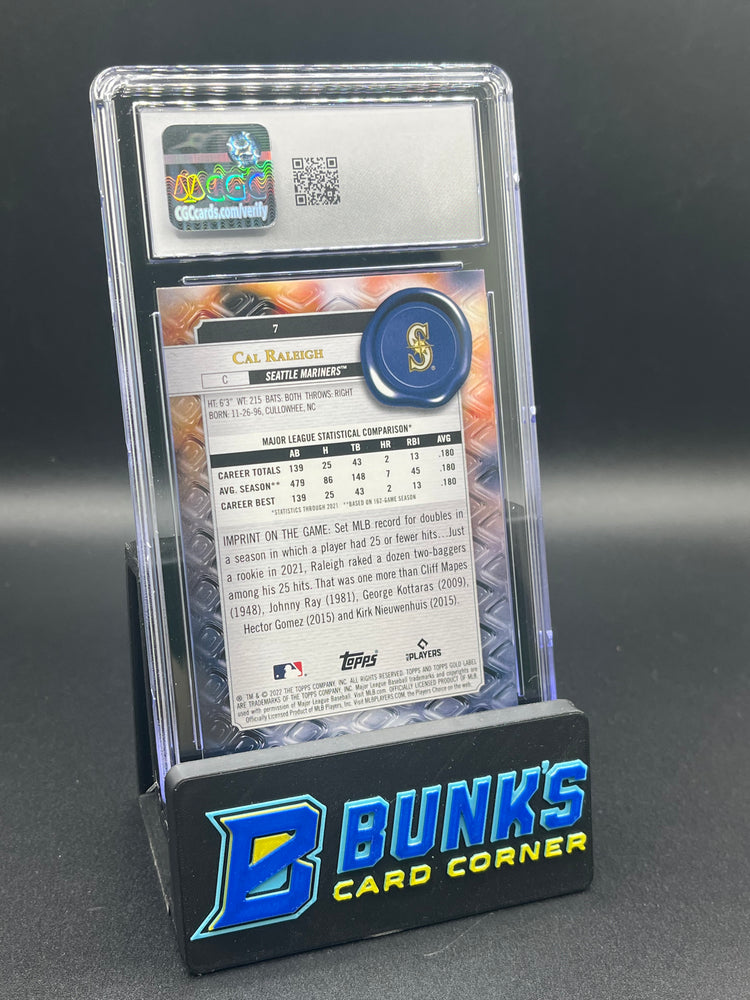 2022 Cal Raleigh Class 1 CGC 9 RC