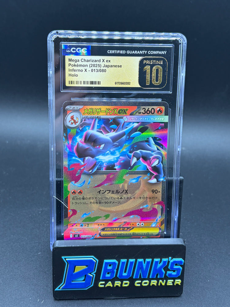 Mega Charizard X ex Holo CGC Pristine 10