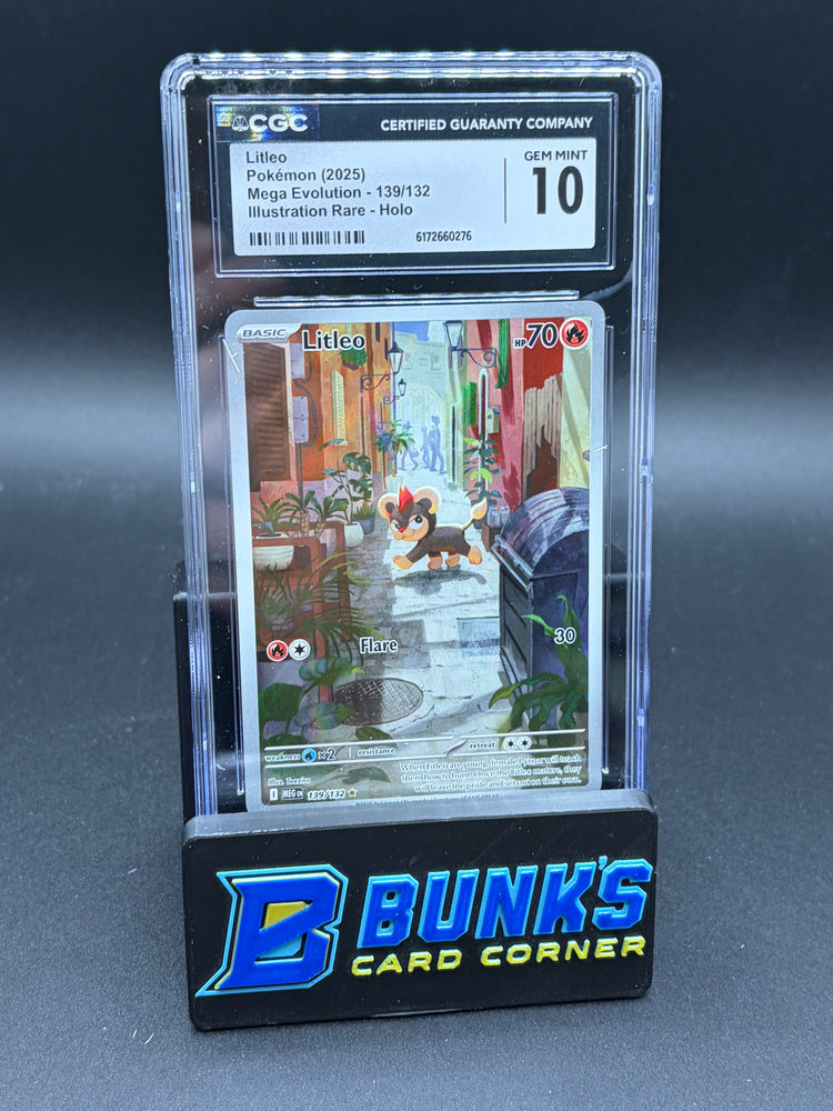 Litleo Illustration Rare Holo CGC 10