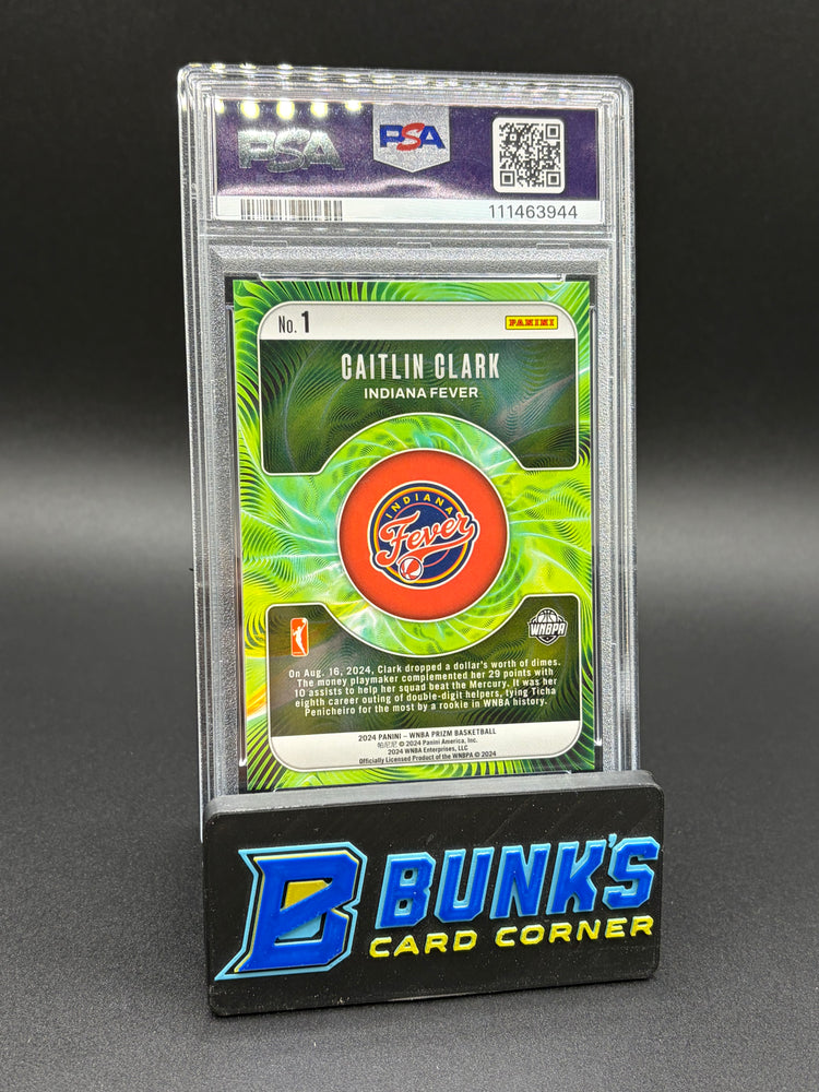 2024 Caitlin Clark Fractal PSA 9