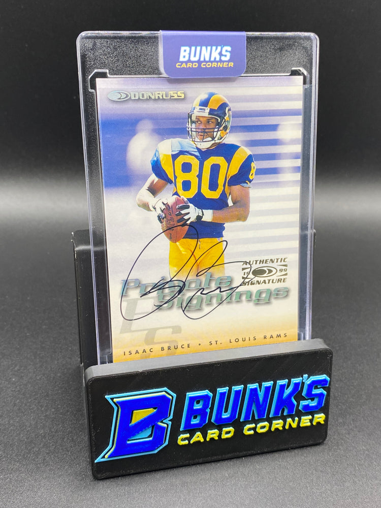 1999 Isaac Bruce Auto Private Signings