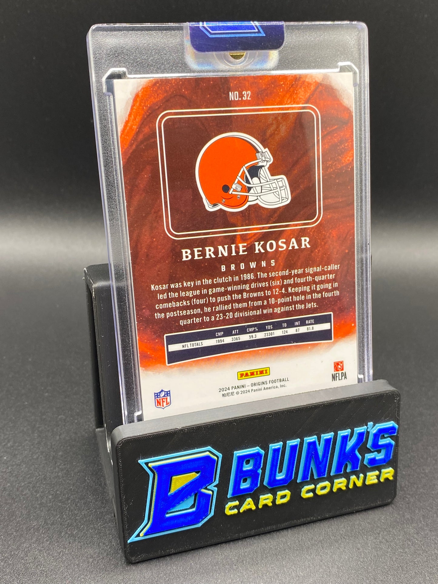 2024 Bernie Kosar Origins 4/50