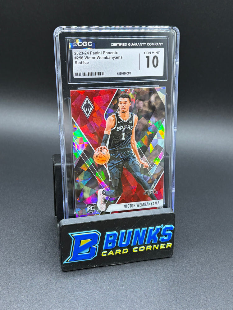 2023-24 Victor Wembanyama Red Ice Phoenix CGC 10 RC