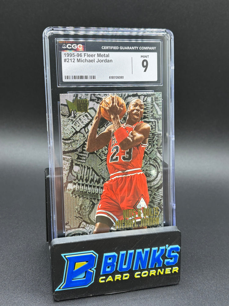 1995-96 Michael Jordan Fleer Metal CGC 9