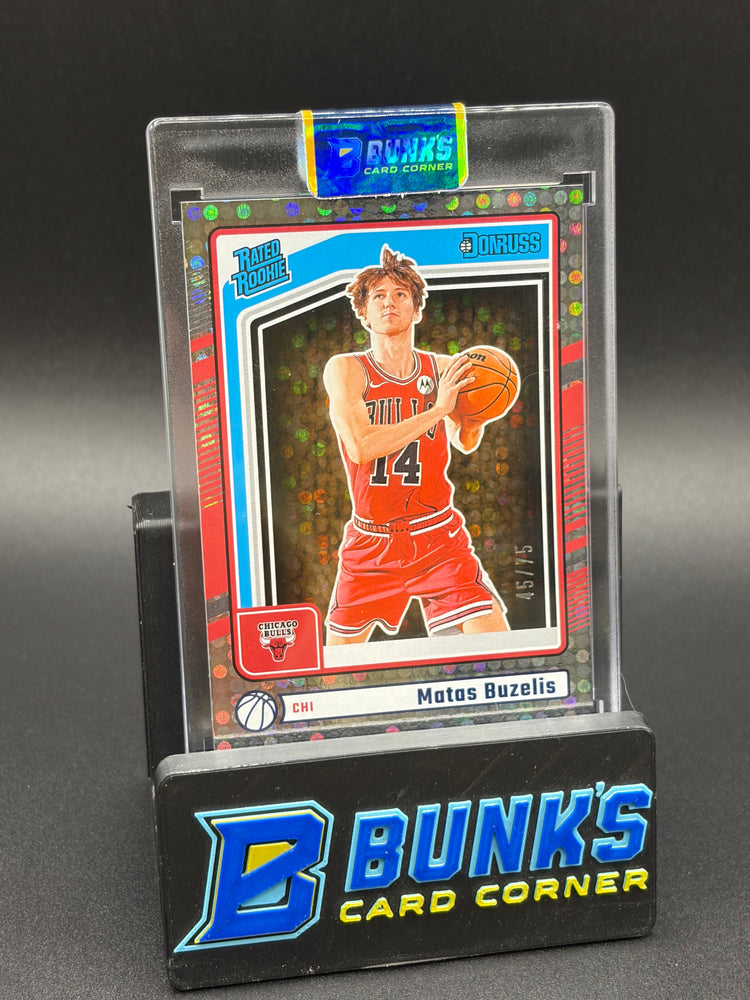2024-25 Matas Buzelis Donruss Rated Rookie Disco 45/75