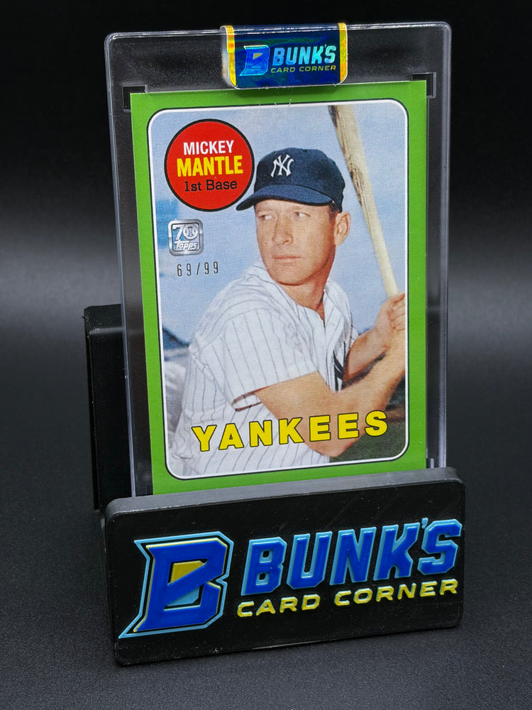 2021 Mickey Mantle Green Border 69/99