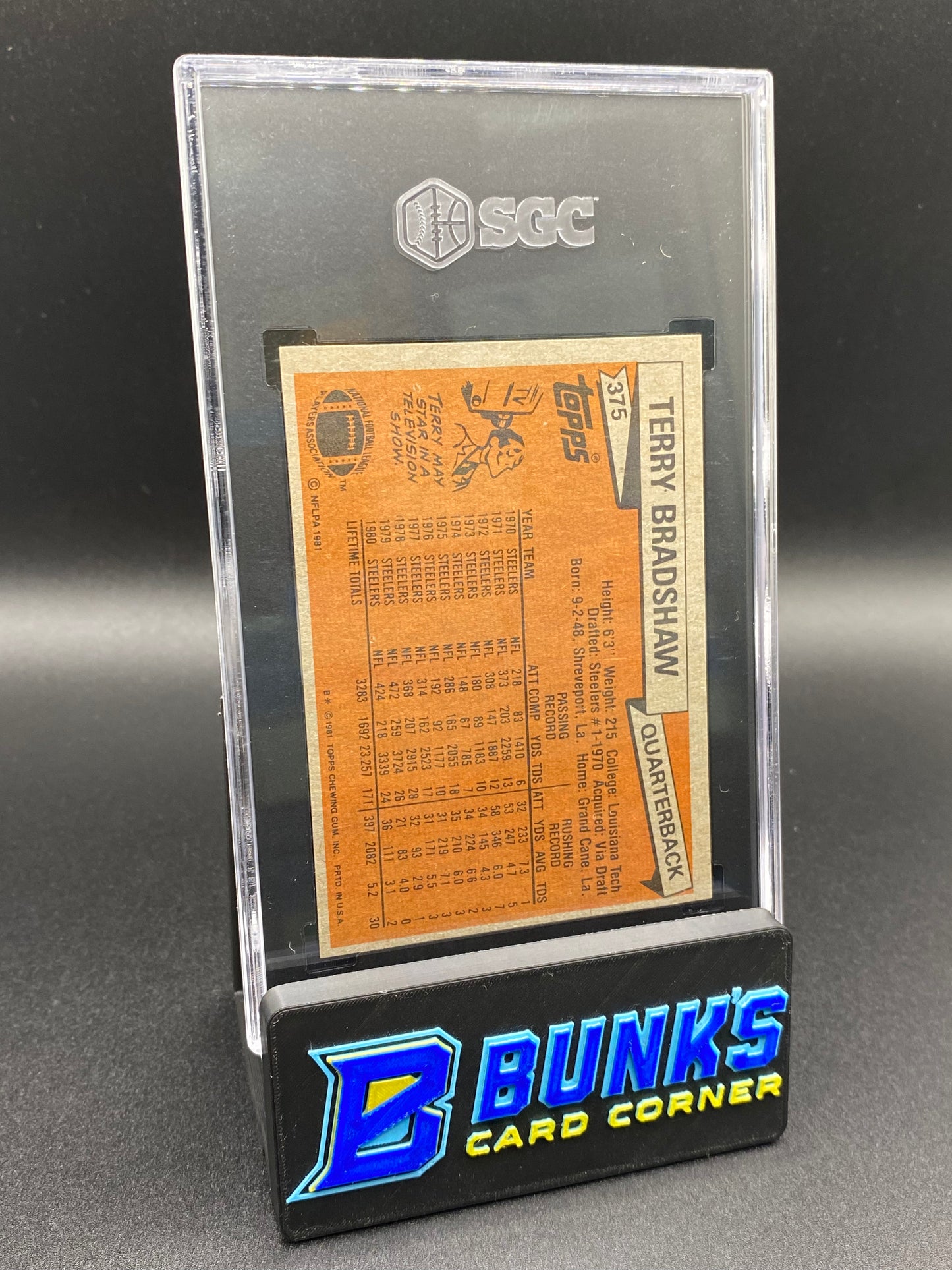 1981 Terry Bradshaw SGC 6.5