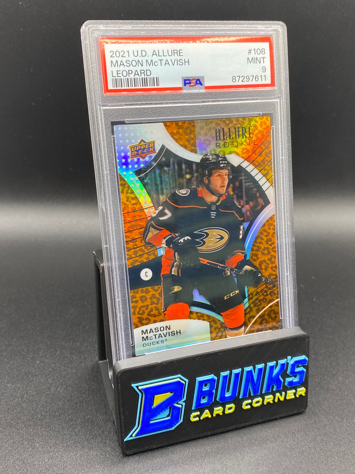 2021 Mason McTavish PSA 9