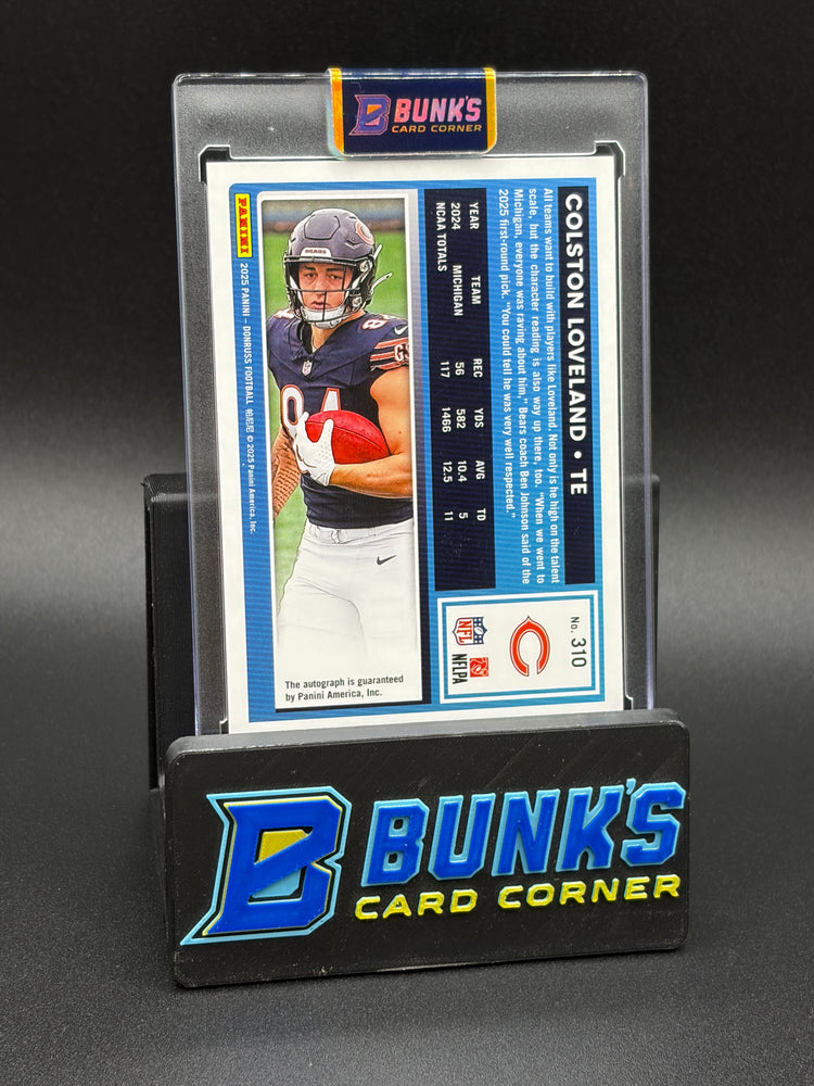 2025 Colston Loveland Green Press Proof Rated Auto RC