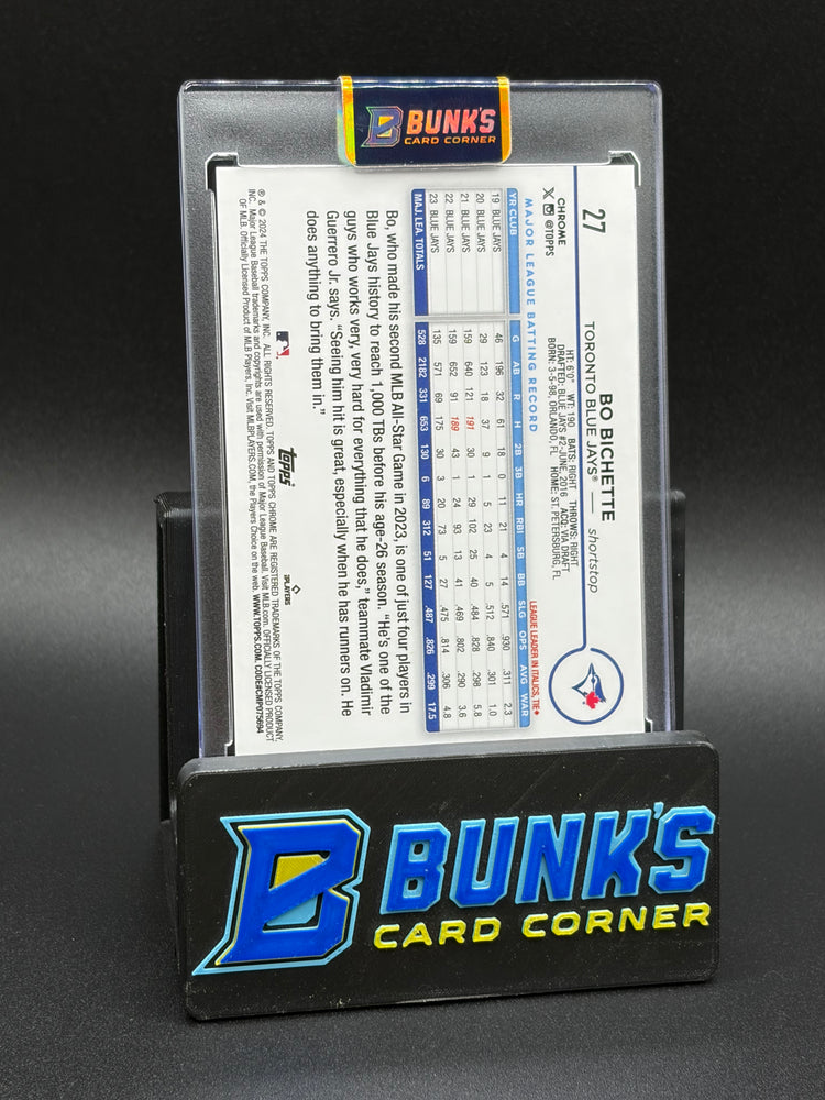 2024 Bo Bichette Topps True Red Refractor 2/5
