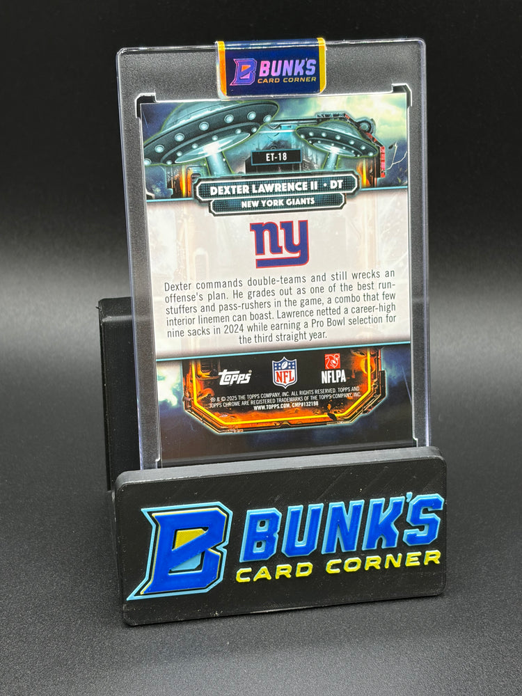 2025 Dexter Lawrence Extraterrestrial Red Lava 3/5