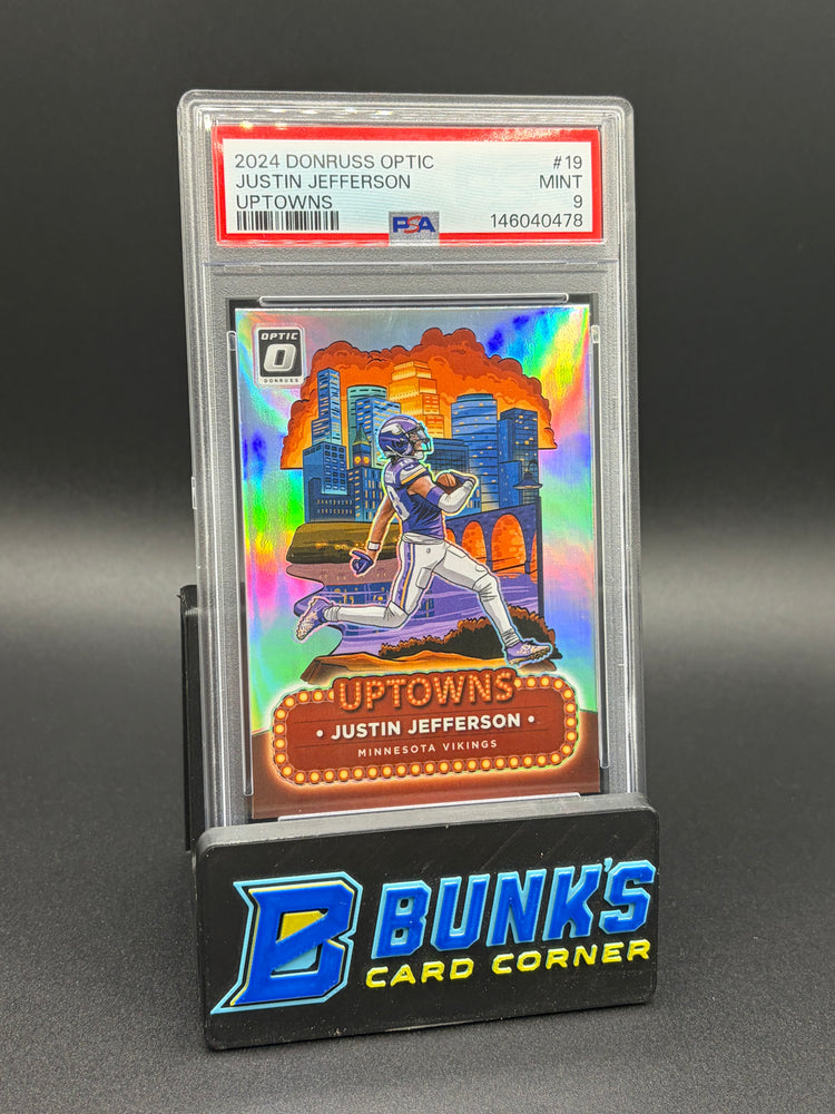 2024 Justin Jefferson Uptown PSA 9