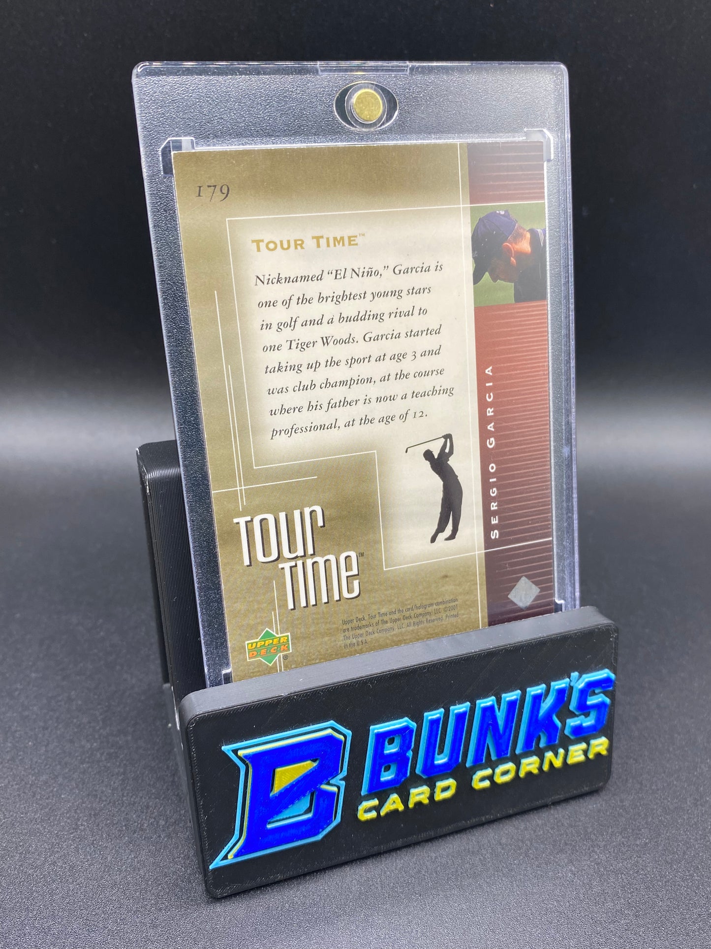 2001 Sergio Garcia Tour Time