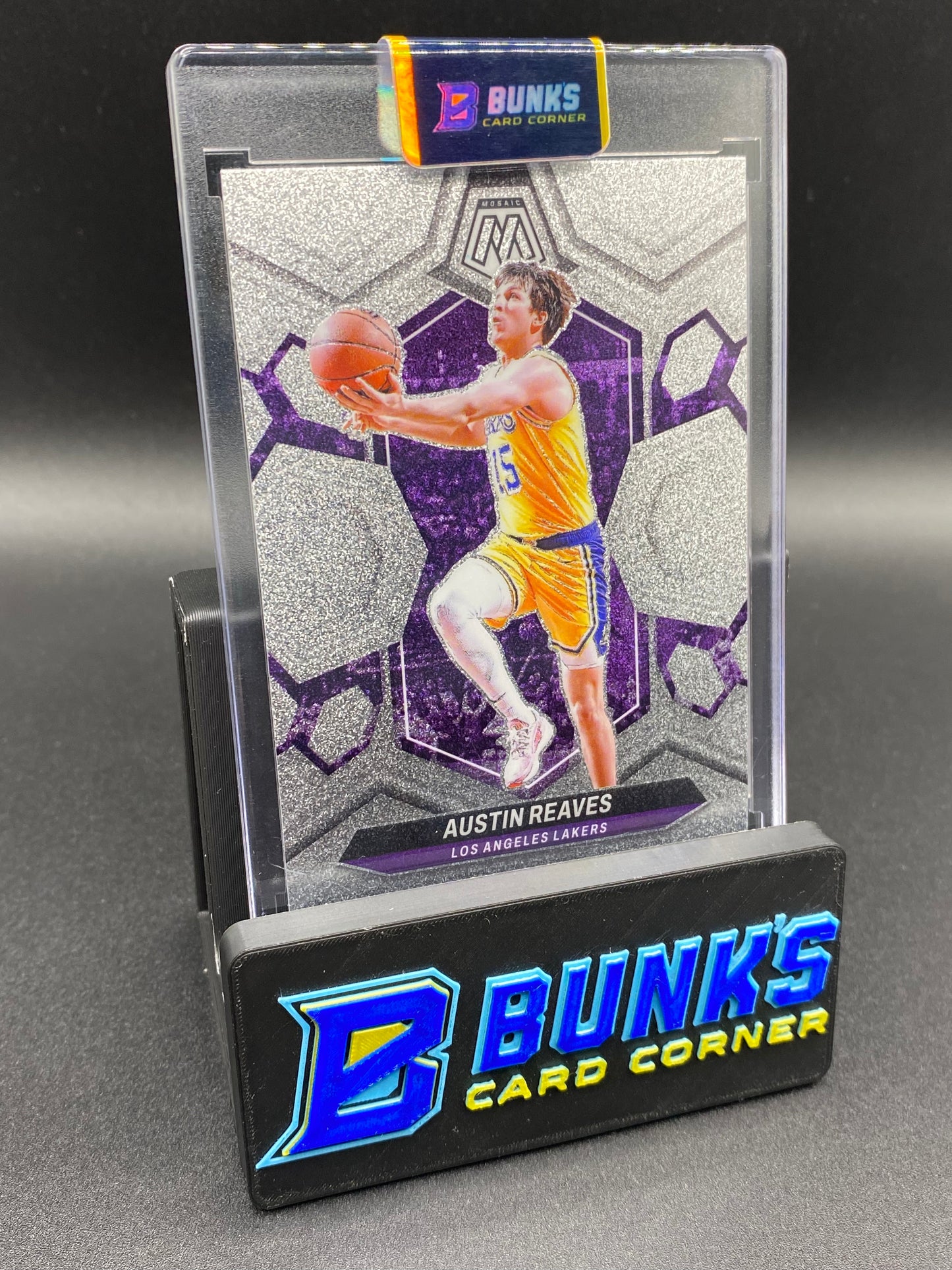 2023-24 Austin Reaves White Speckle