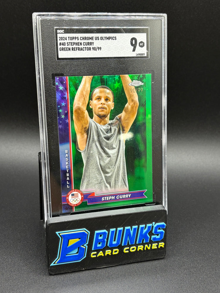 2024 Stephen Curry Green Refractor SGC 9 90/99