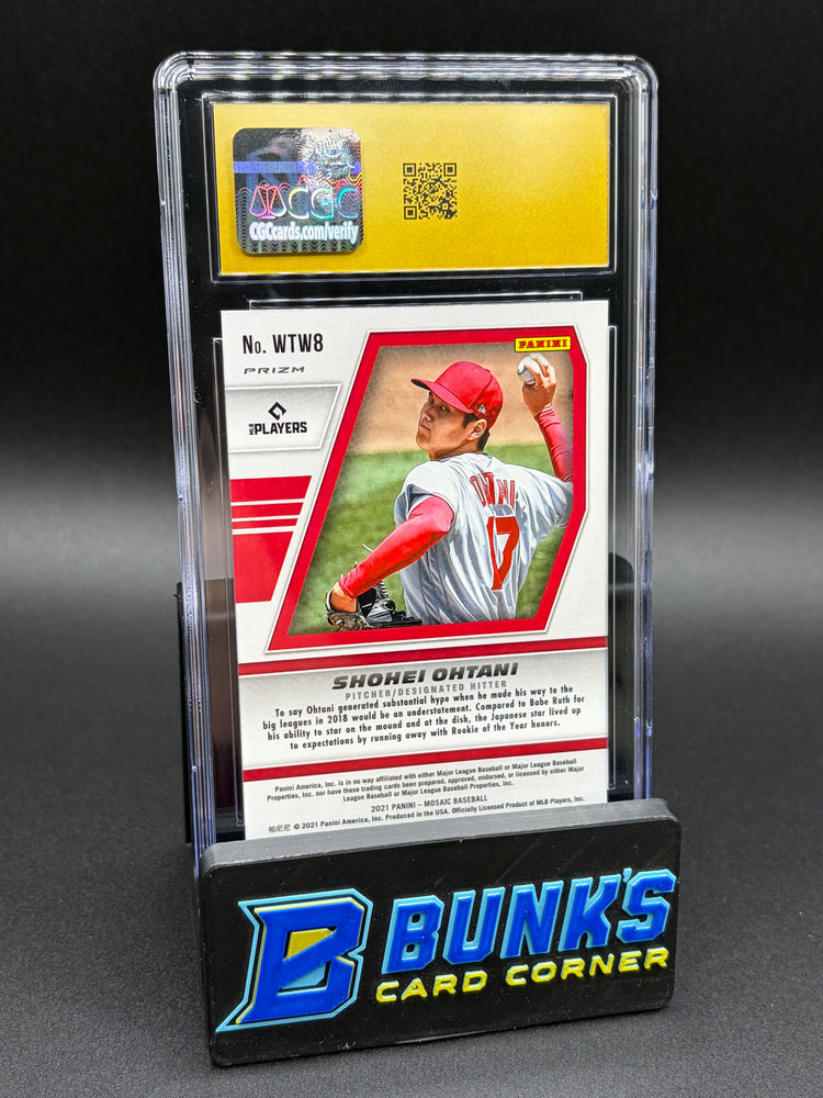 2021 Shohei Ohtani Green Will to Win CGC Pristine 10