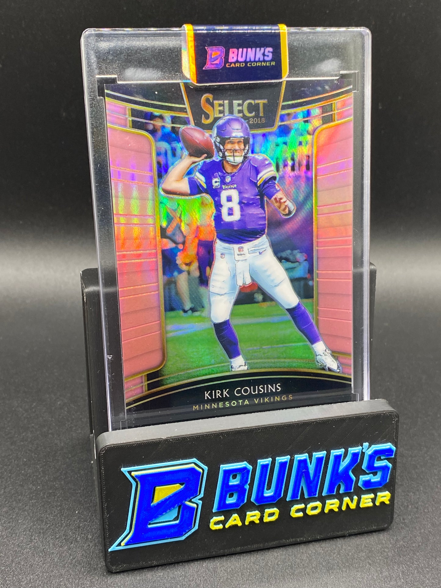 2018 Kirk Cousins Pink 2/10
