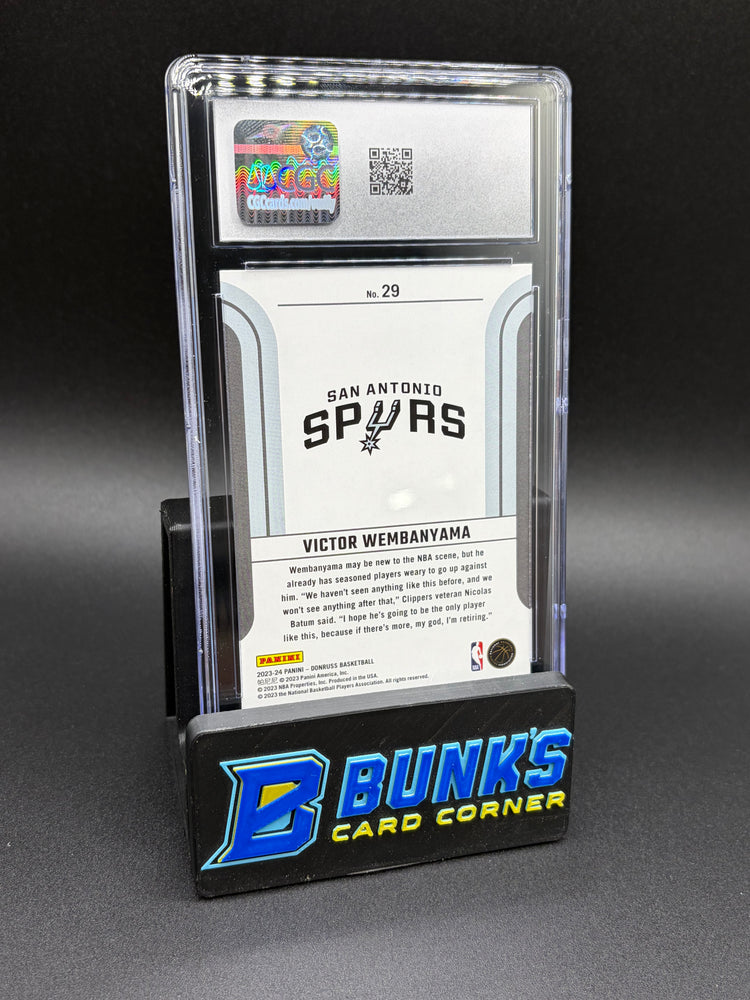 2023-24 Victor Wembanyama Franchise Features CGC 10 RC