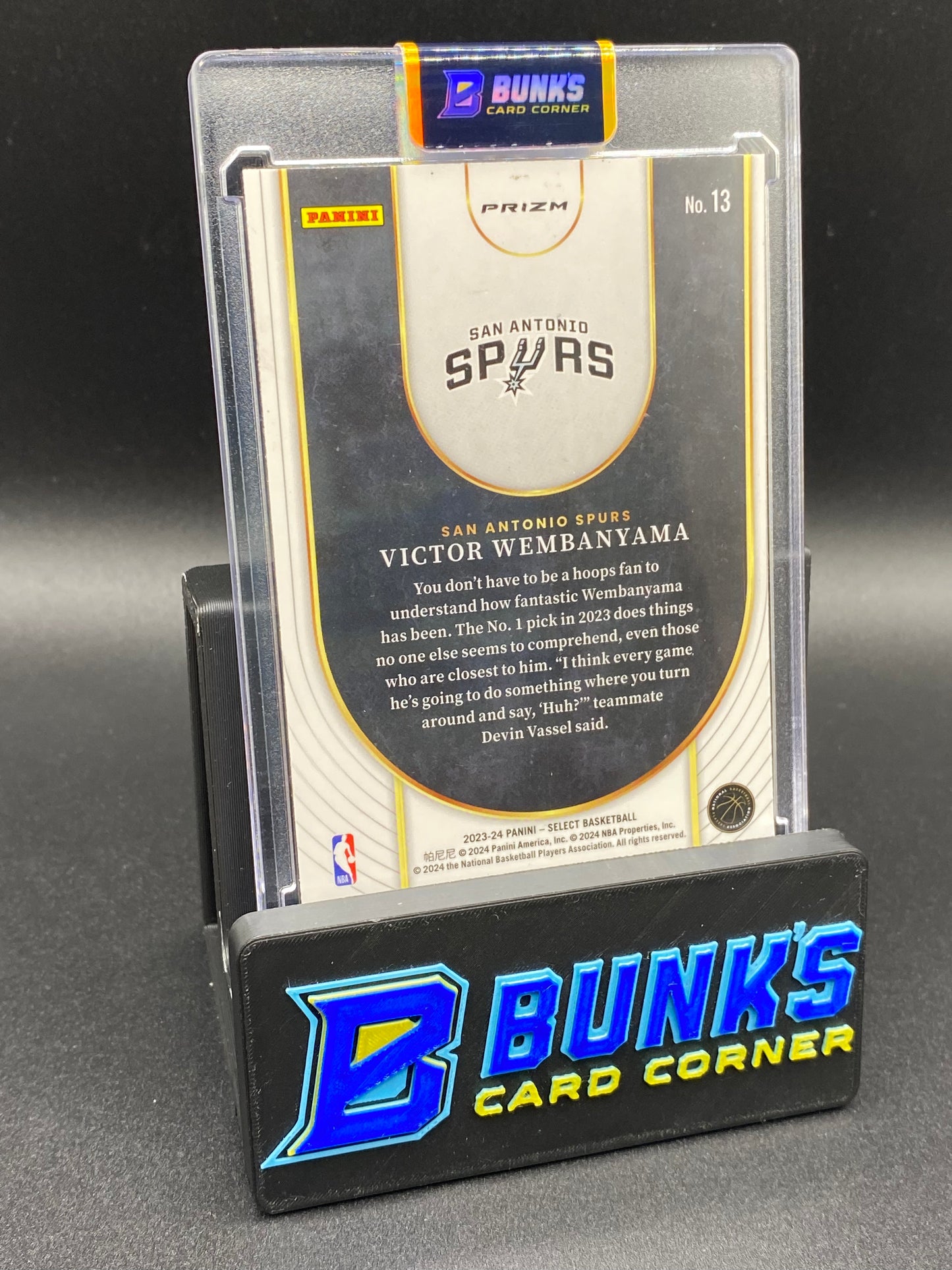 2023-24 Victor Wembanyama Neon Icon Rc