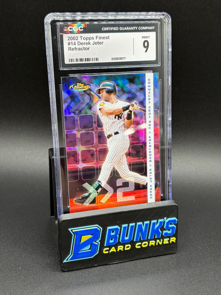 2002 Derek Jeter Refractor Finest CGC 9 271/499