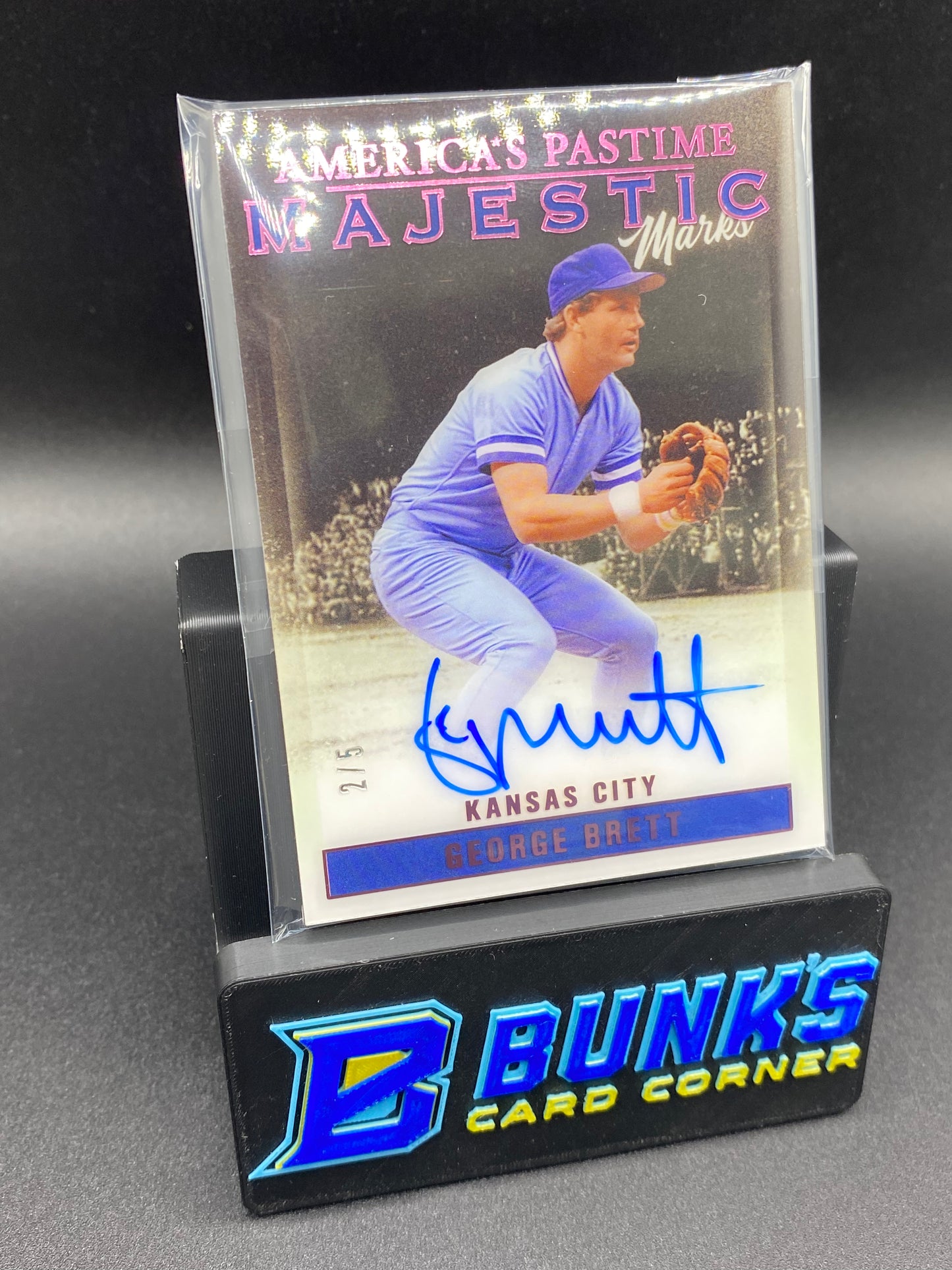 2023 George Brett America's Pastime 2/5 Auto