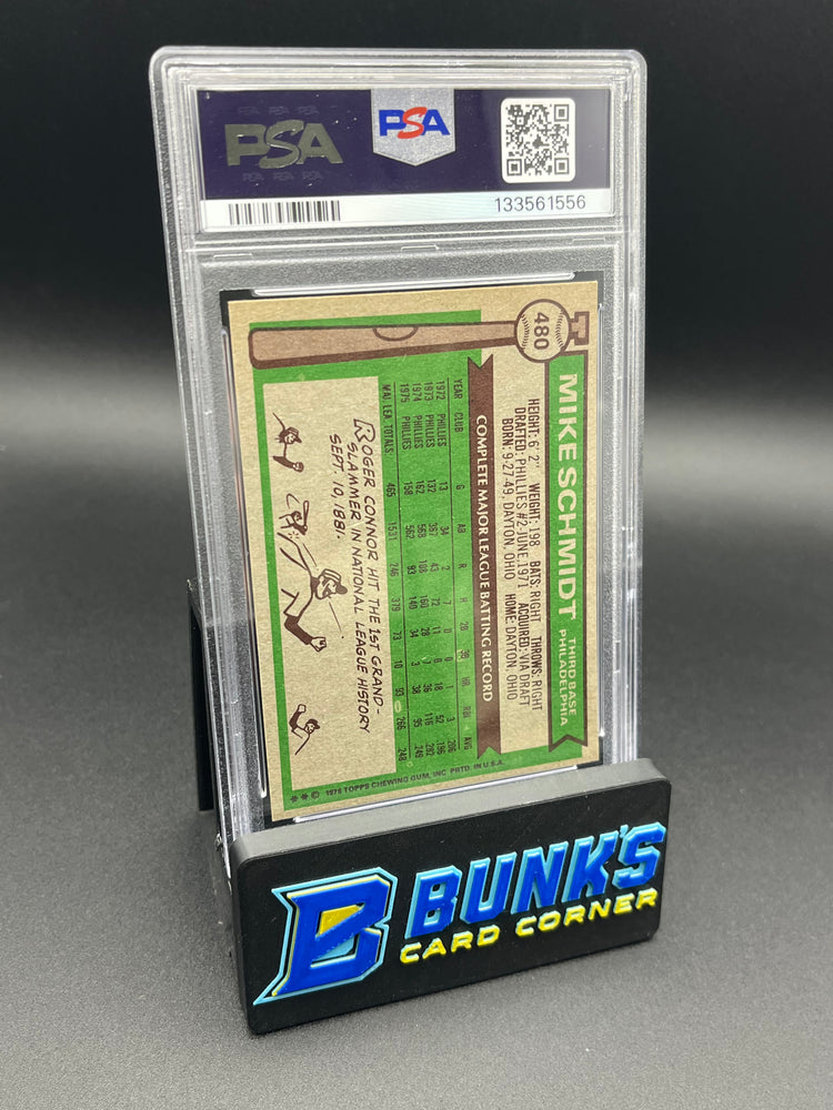 1976 Mike Schmidt Topps PSA 7
