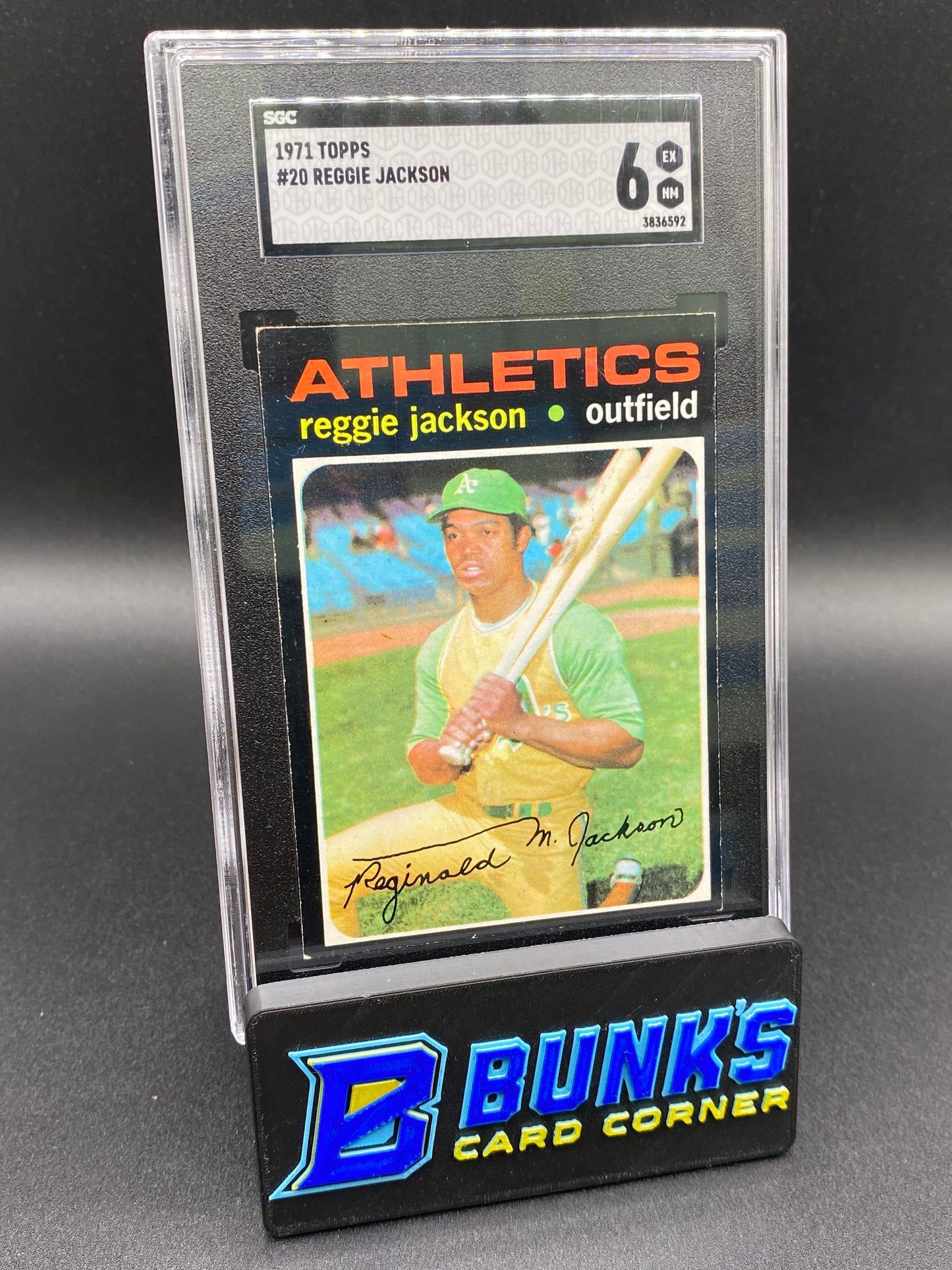 1971 Reggie Jackson SGC 6