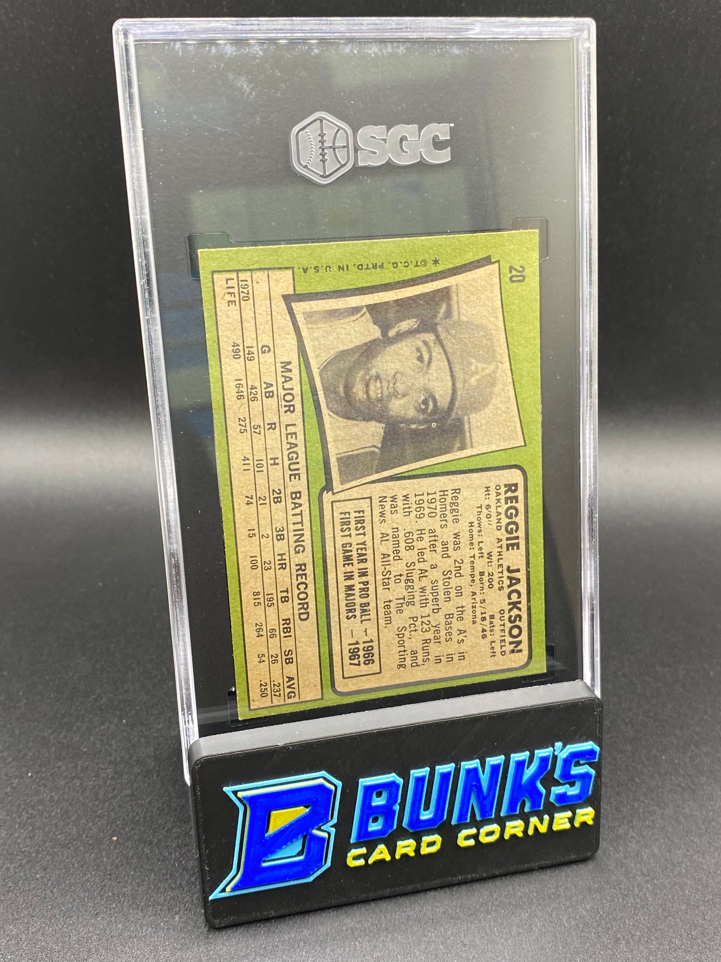 1971 Reggie Jackson SGC 6
