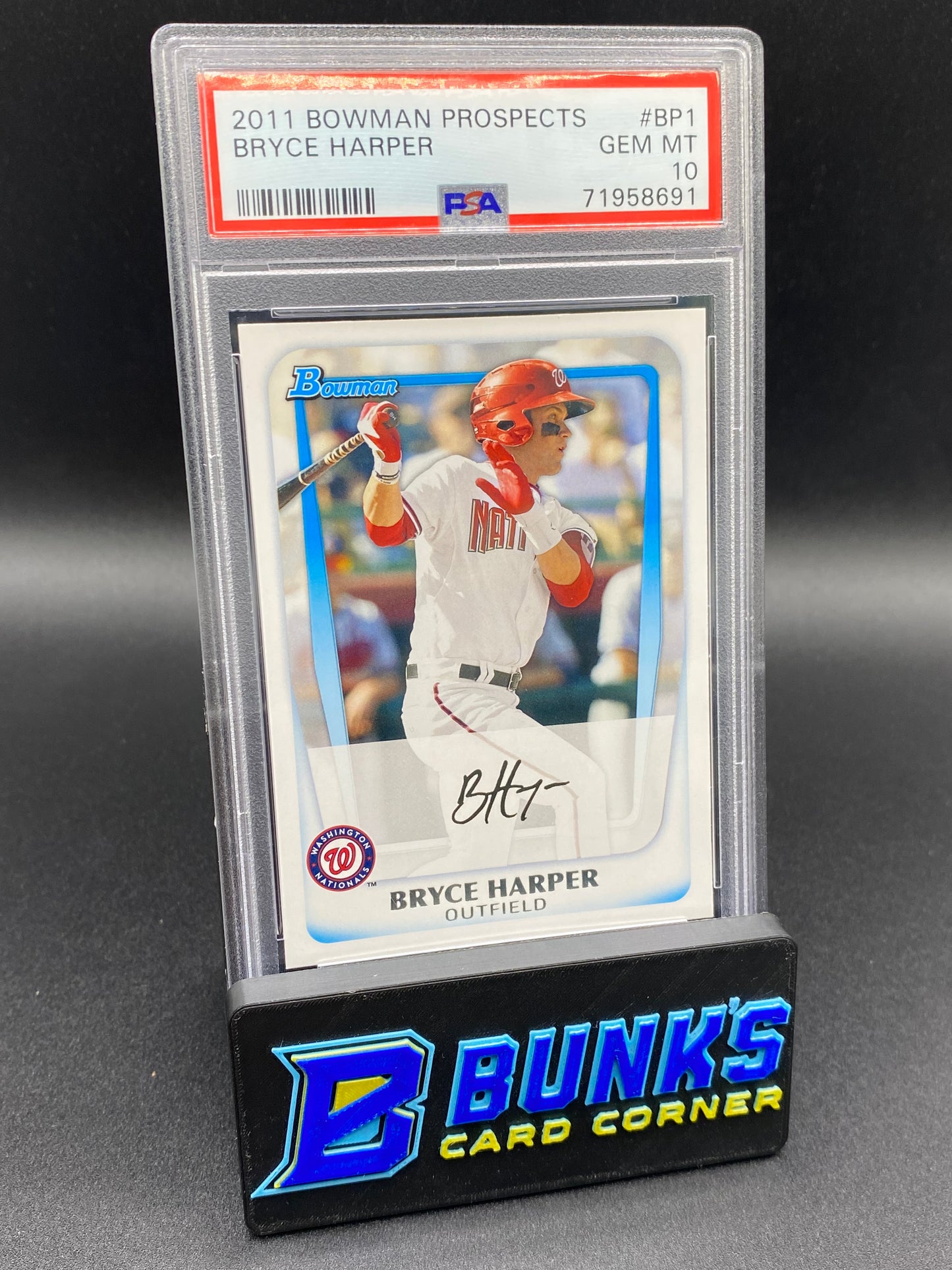 2011 Bryce Harper PSA 10