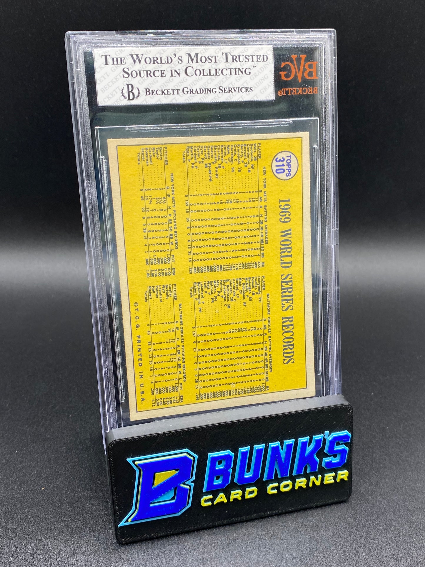 1970 Mets Whoop It Up! Beckett 6