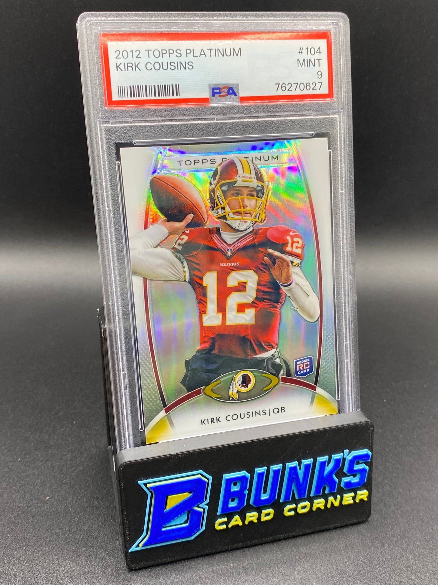 2012 Kirk Cousins PSA 9