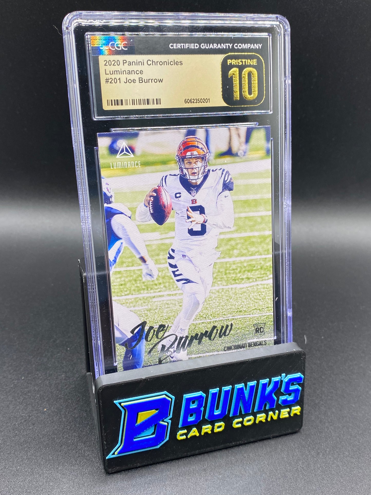 2020 Joe Burrow Luminance CGC PRISTINE 10 RC